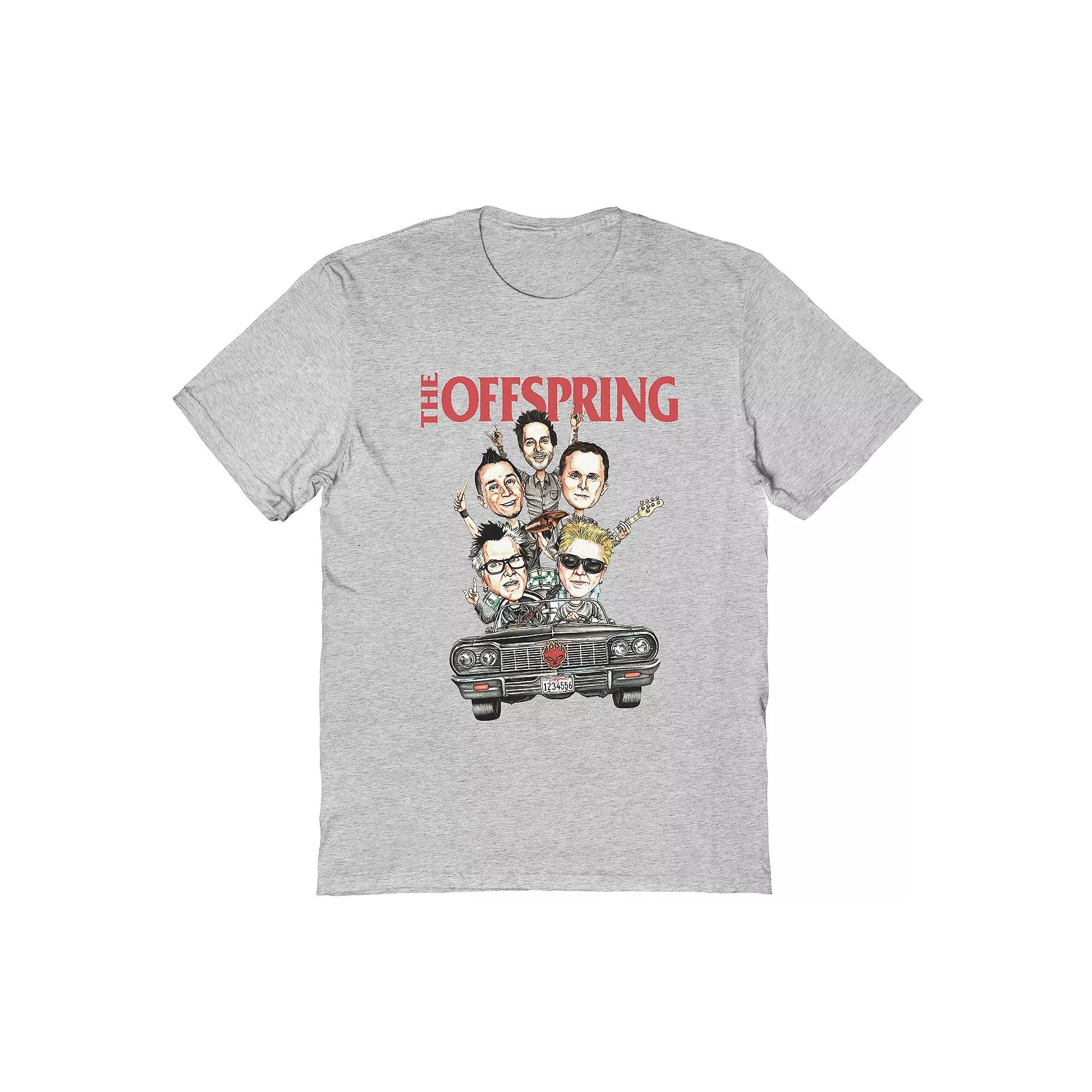 The Offspring Men's T-Shirt, Size: Small, Gold Product Image