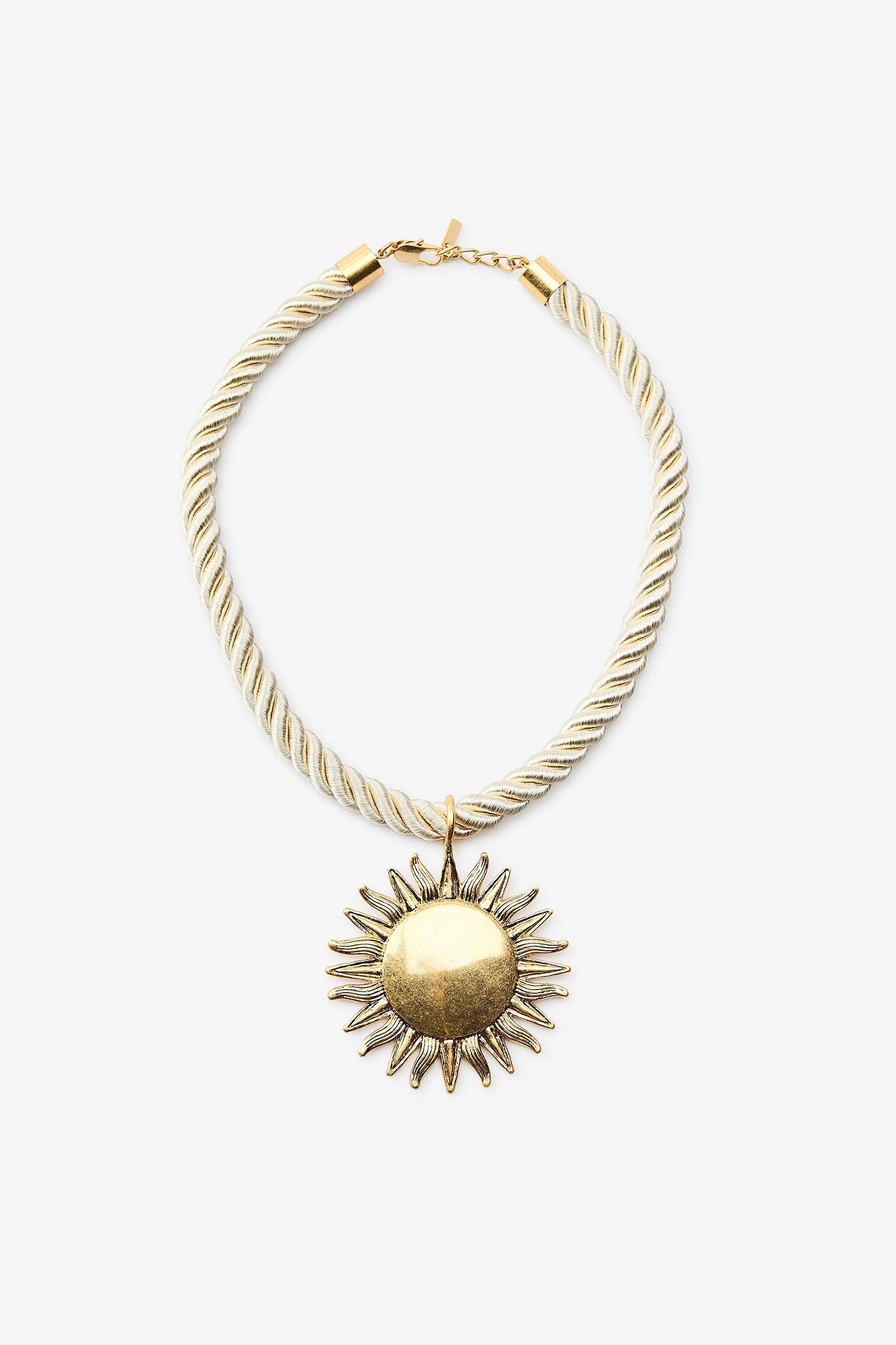 SUN CORD NECKLACE Product Image