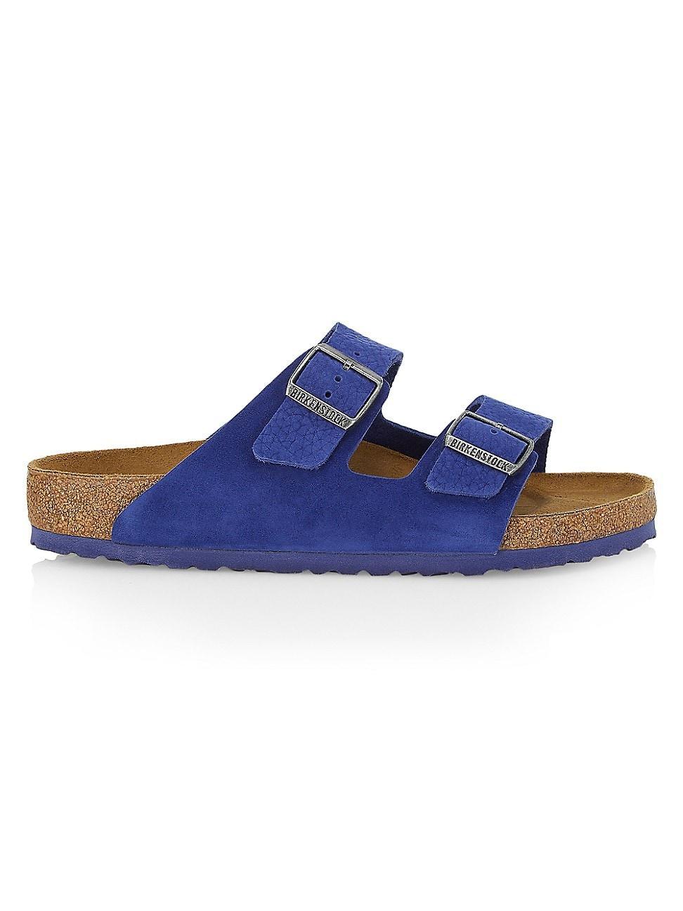 Birkenstock Arizona in Indigo Blue Leather Product Image