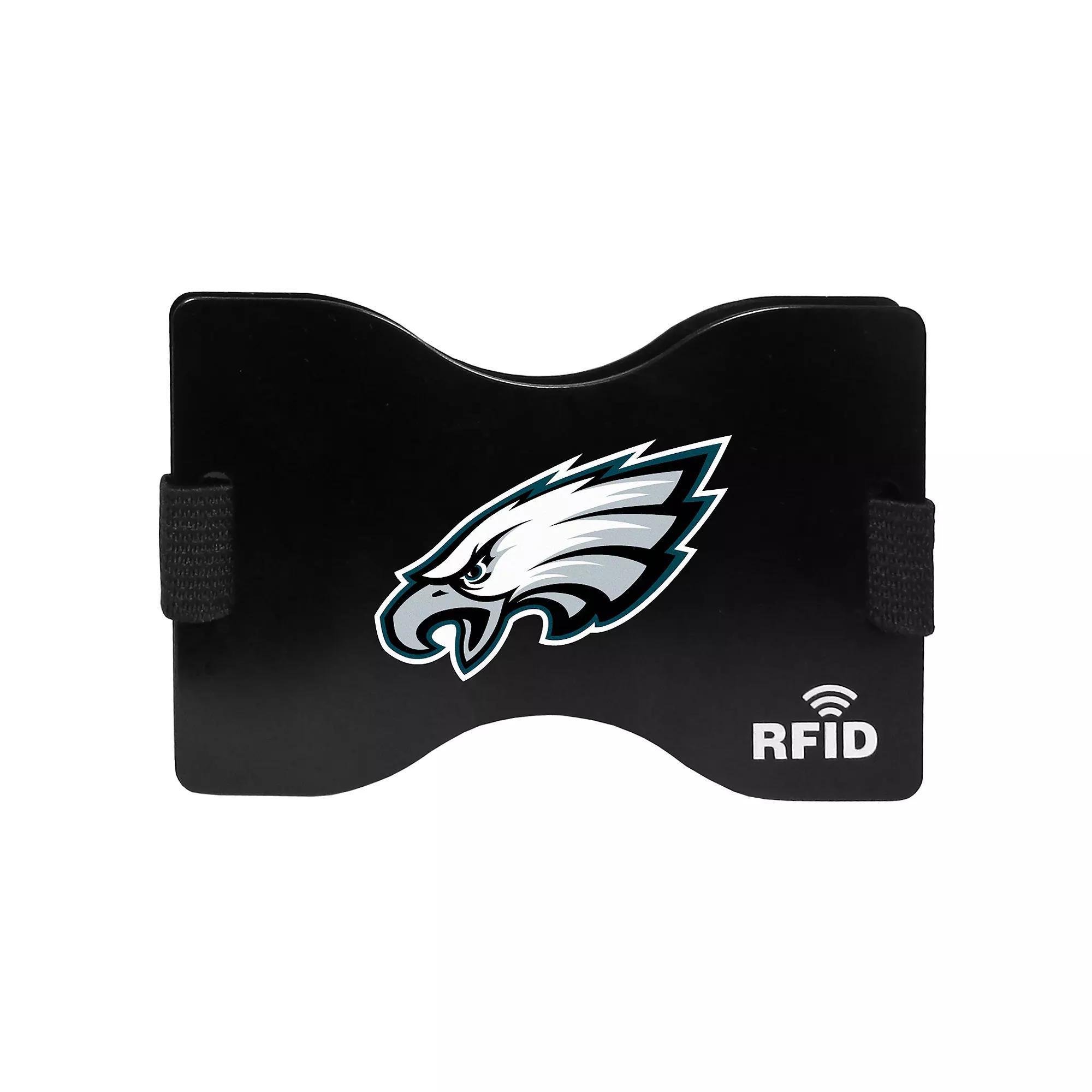 Men's Philadelphia Eagles Hardcase RFID Wallet, Team Product Image