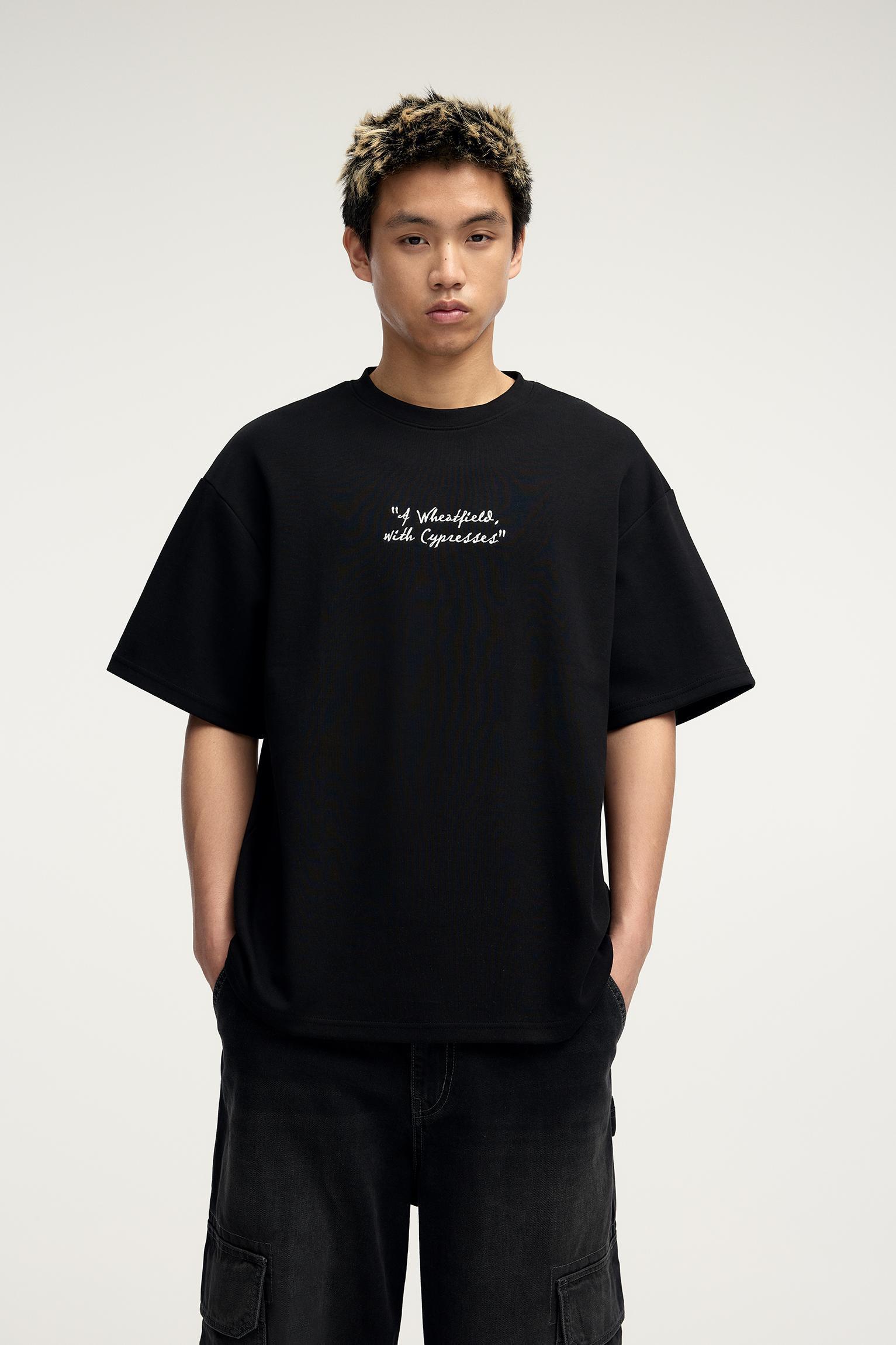 Short sleeve Van Gogh sweatshirt Product Image