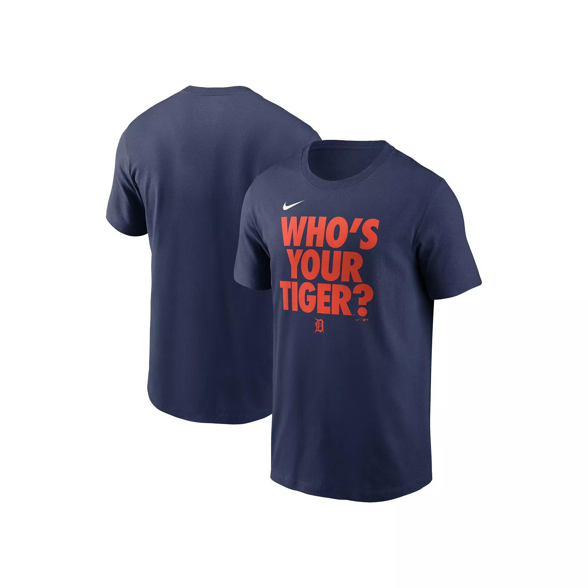 Men's Nike Navy Detroit Tigers Rally Rule T-Shirt, Size: 2XL, Blue Product Image