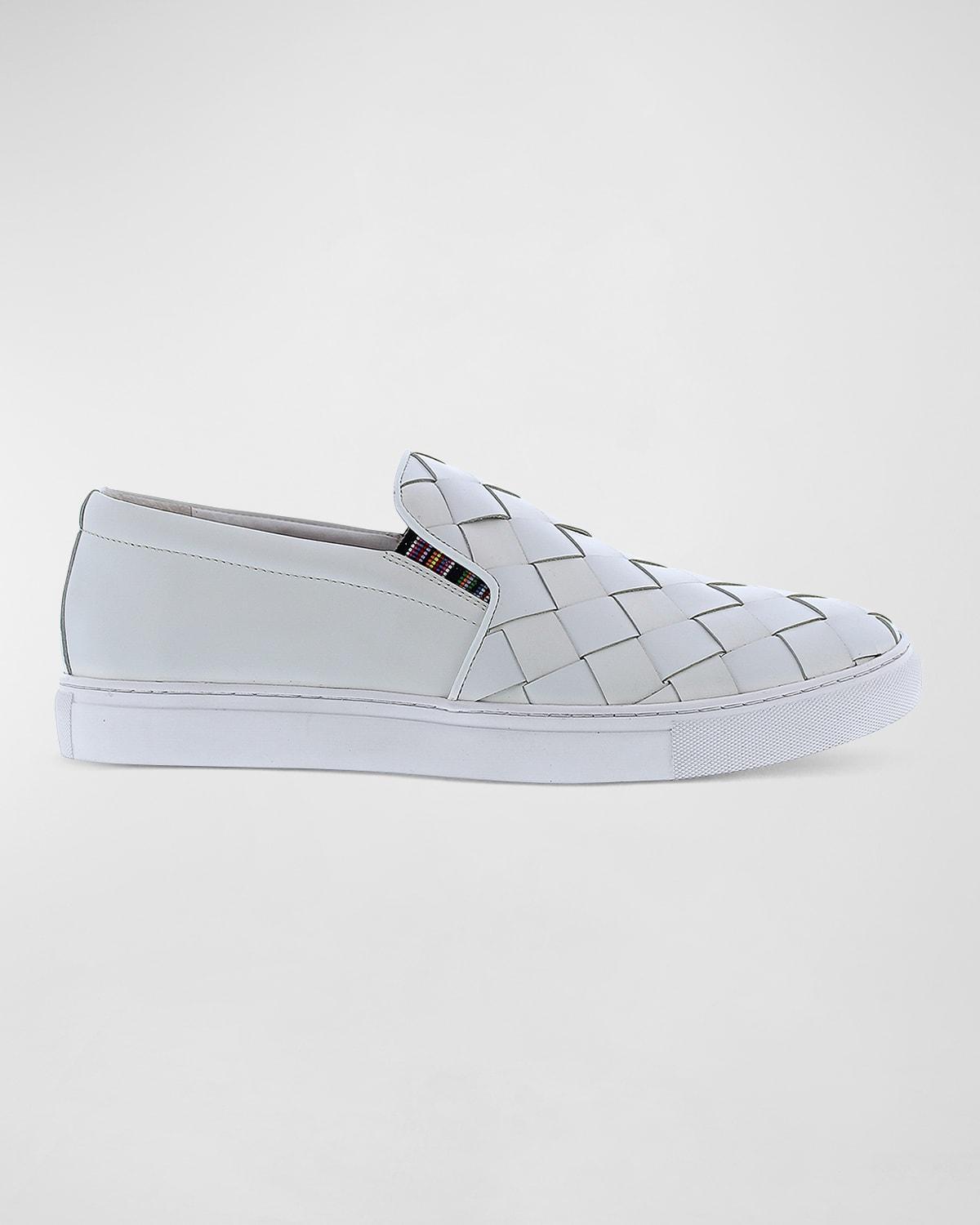 Mens Detroit Tumbled Leather Loafers Product Image