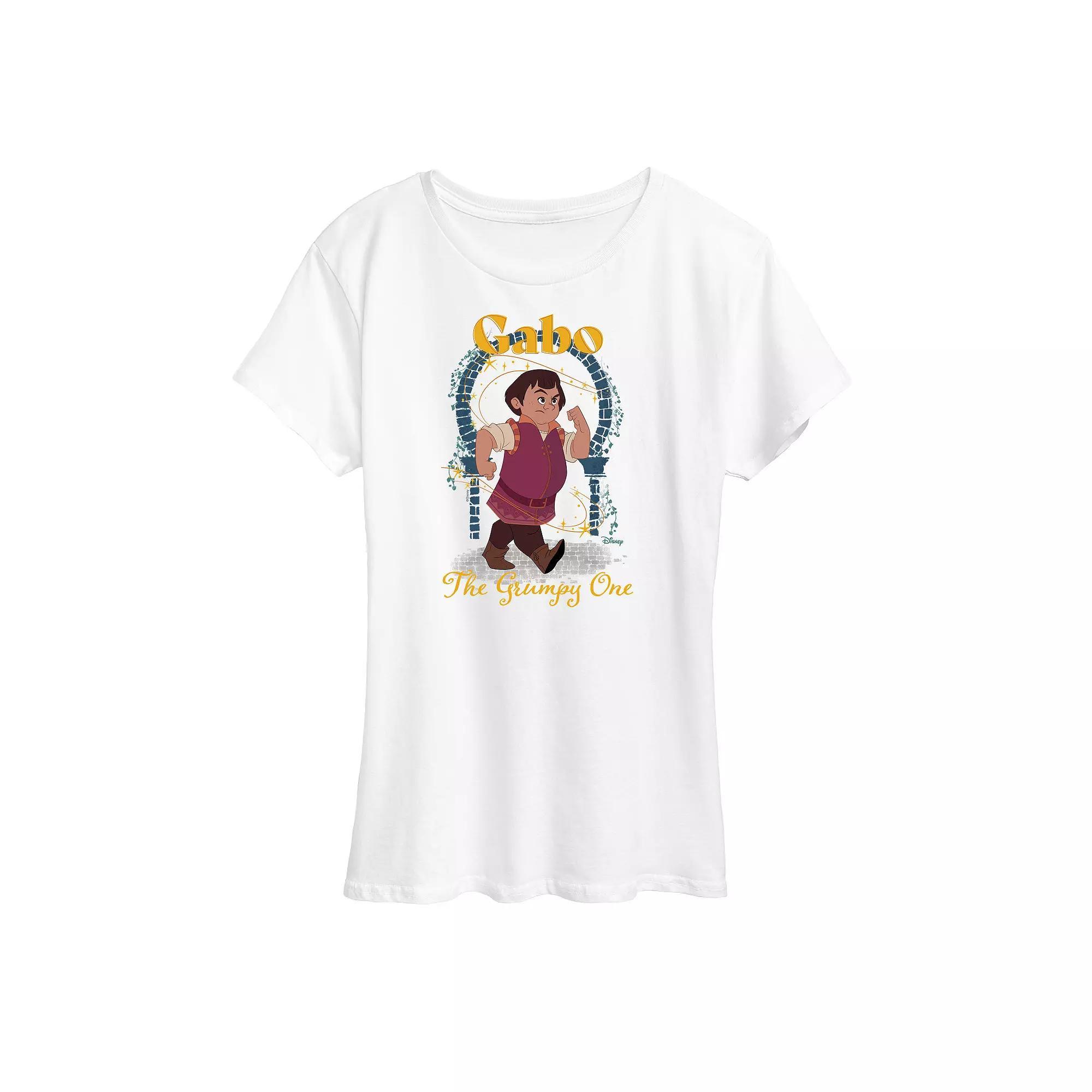Disneys Wish Gabo Womens Grumpy One Graphic Tee, Girls Product Image