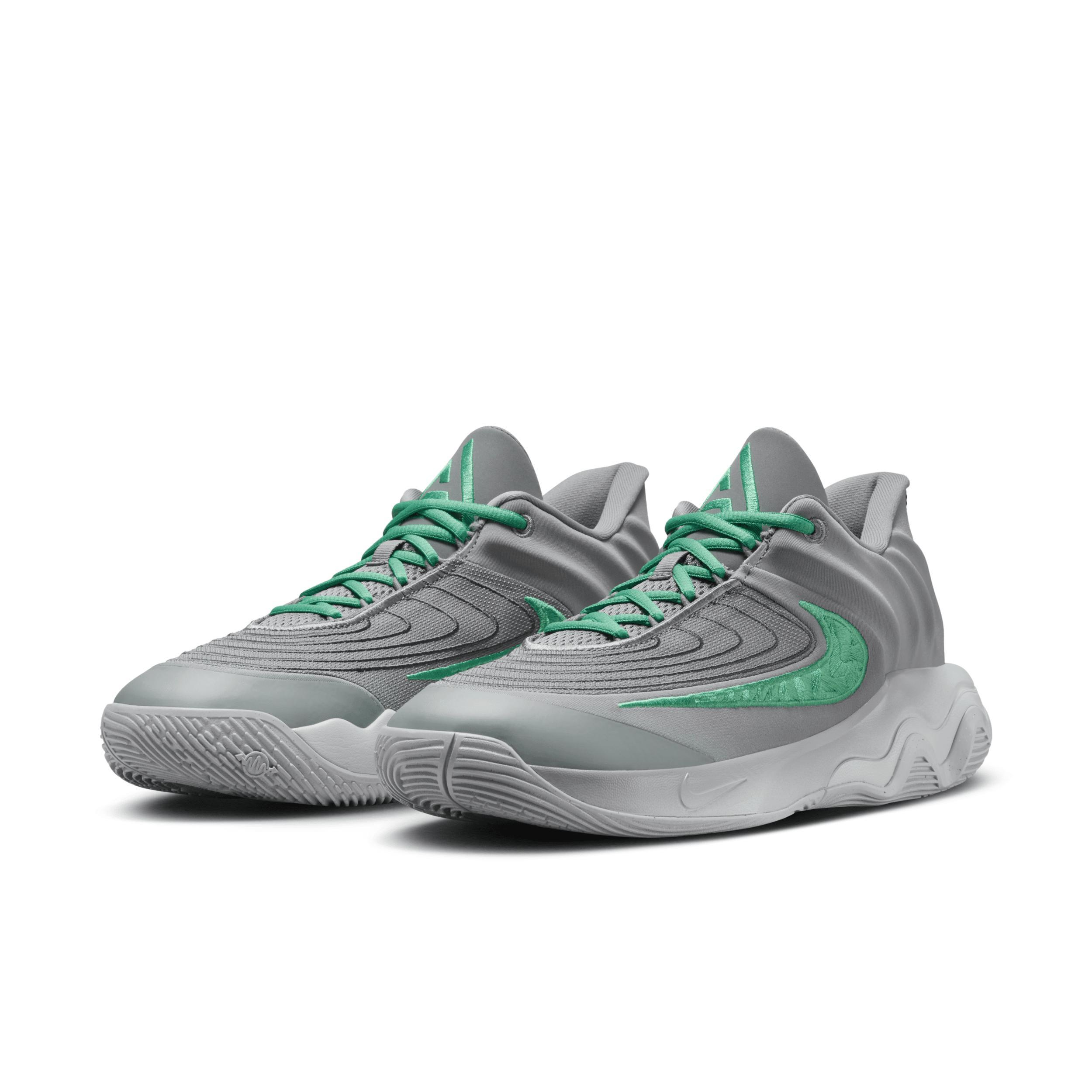 Nike Giannis Immorality 4 Men's Basketball Shoes, Size: 11, Smoke Gray Green Product Image