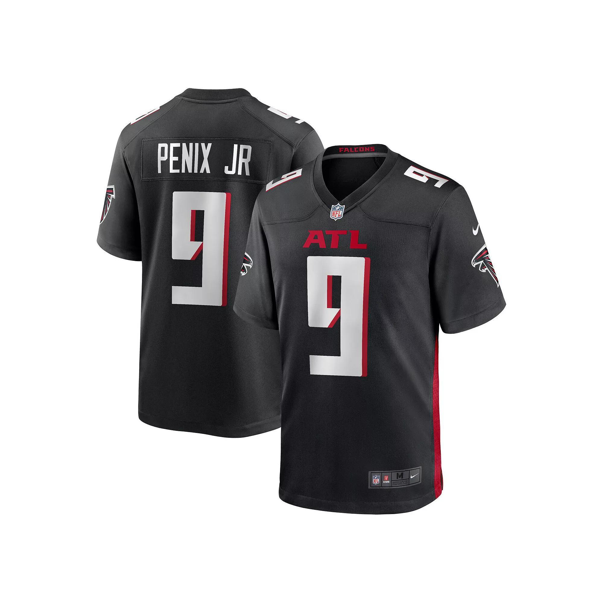 Men's Nike Michael Penix Jr. Black Atlanta Falcons 2024 NFL Draft First Round Pick Player Game Jersey, Size: Medium Product Image