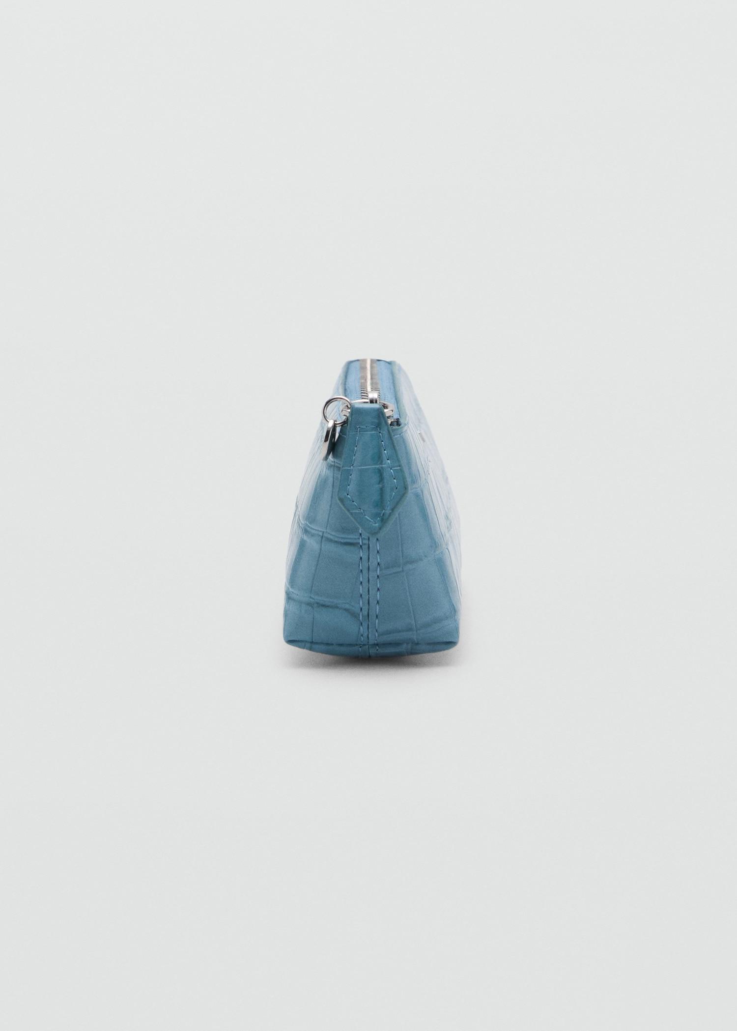 Coco leather-effect case - Women | MANGO USA Product Image