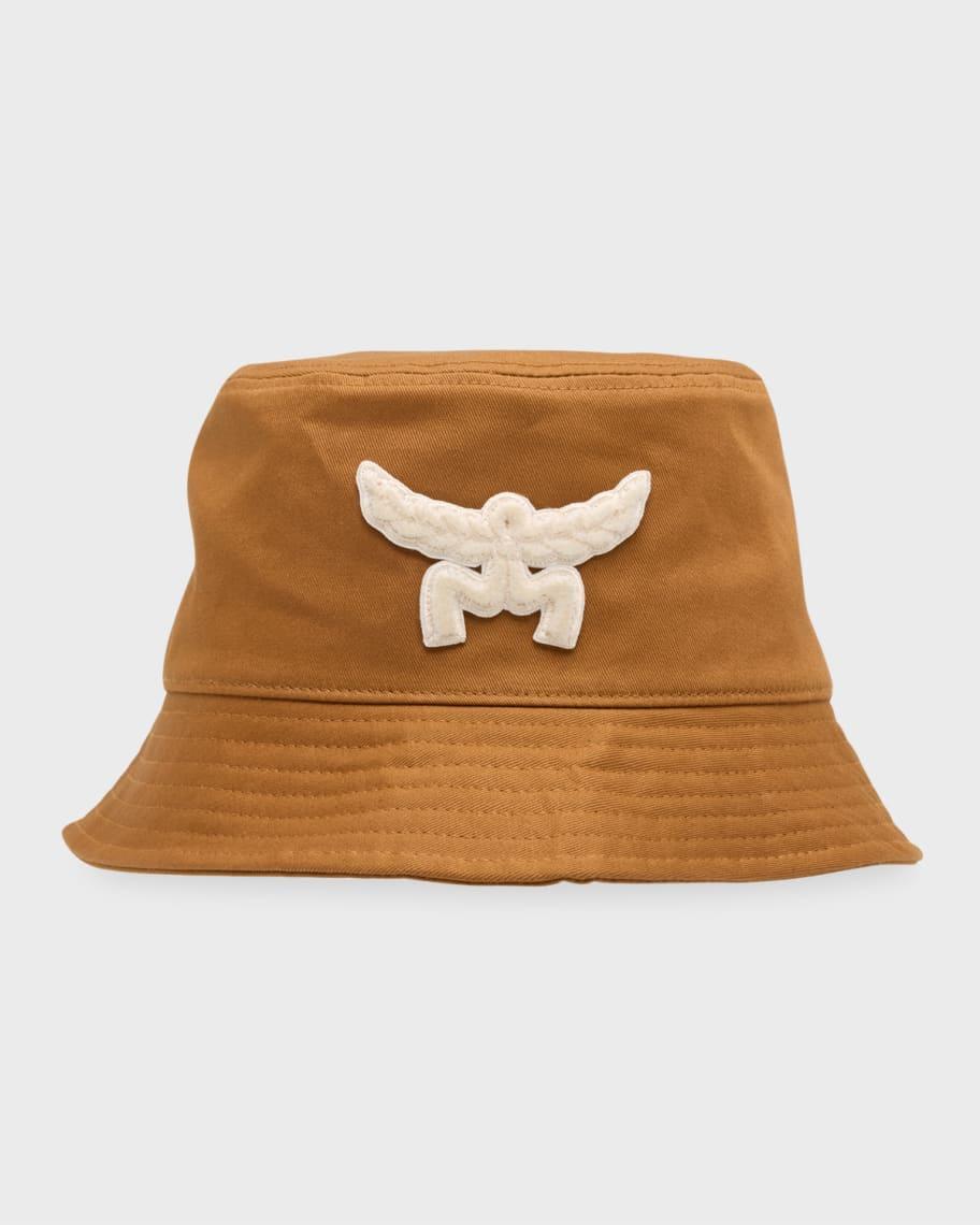 Mens Essential Applique Cotton Bucket Hat Product Image
