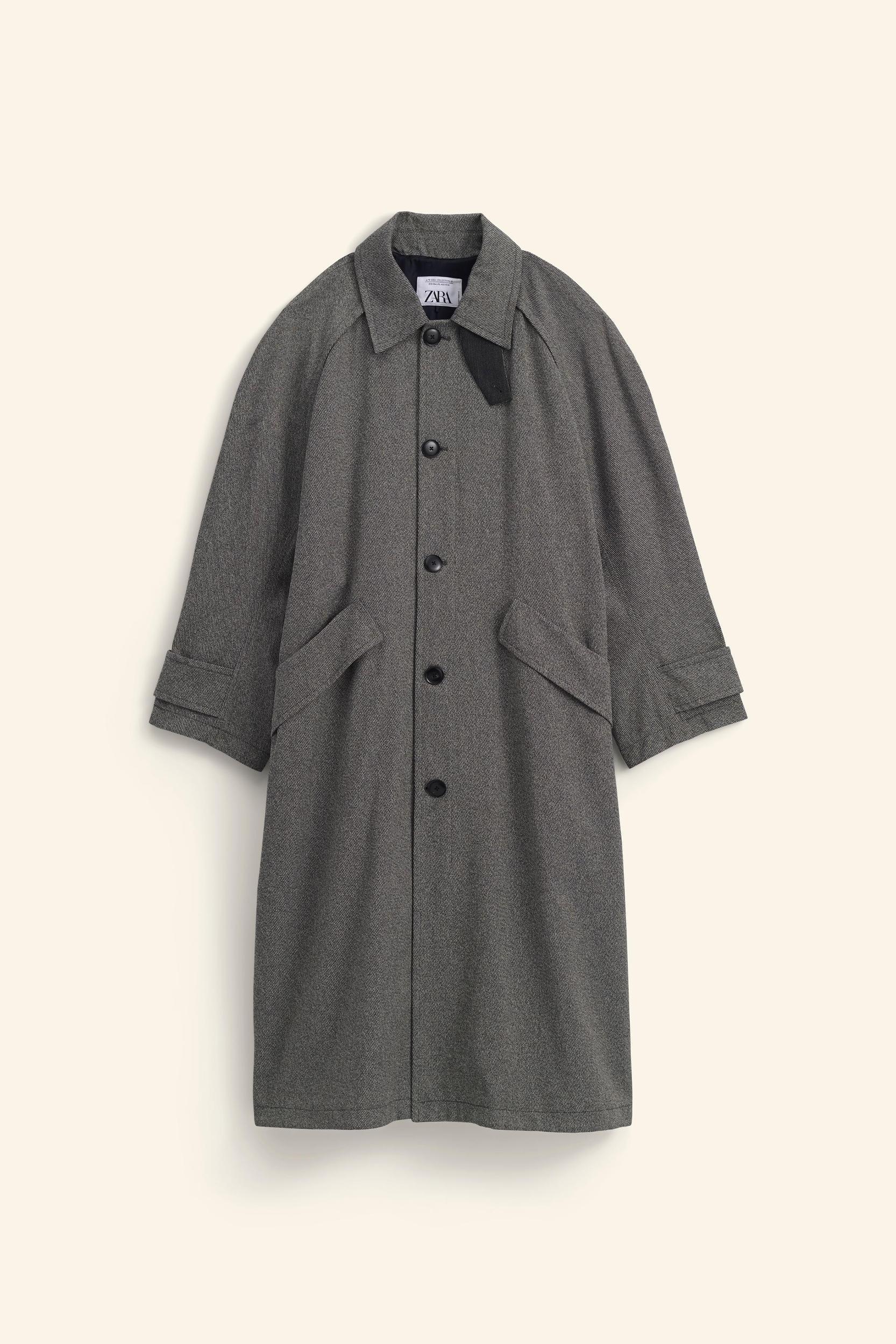 COMBINATION OVERSIZED TRENCH COAT LIMITED EDITION Product Image