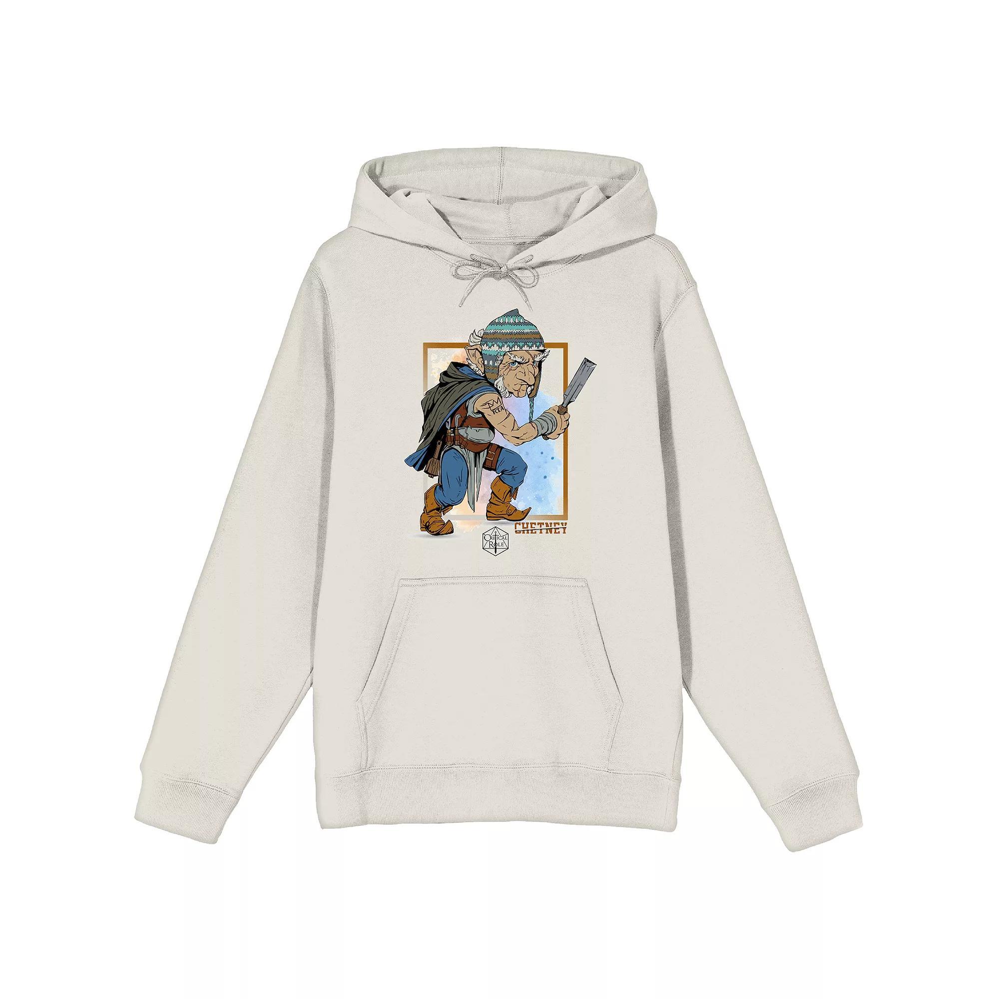 Juniors' Critical Role Bells Hells Hoodie, Women's, Size: XXL, Off White Product Image