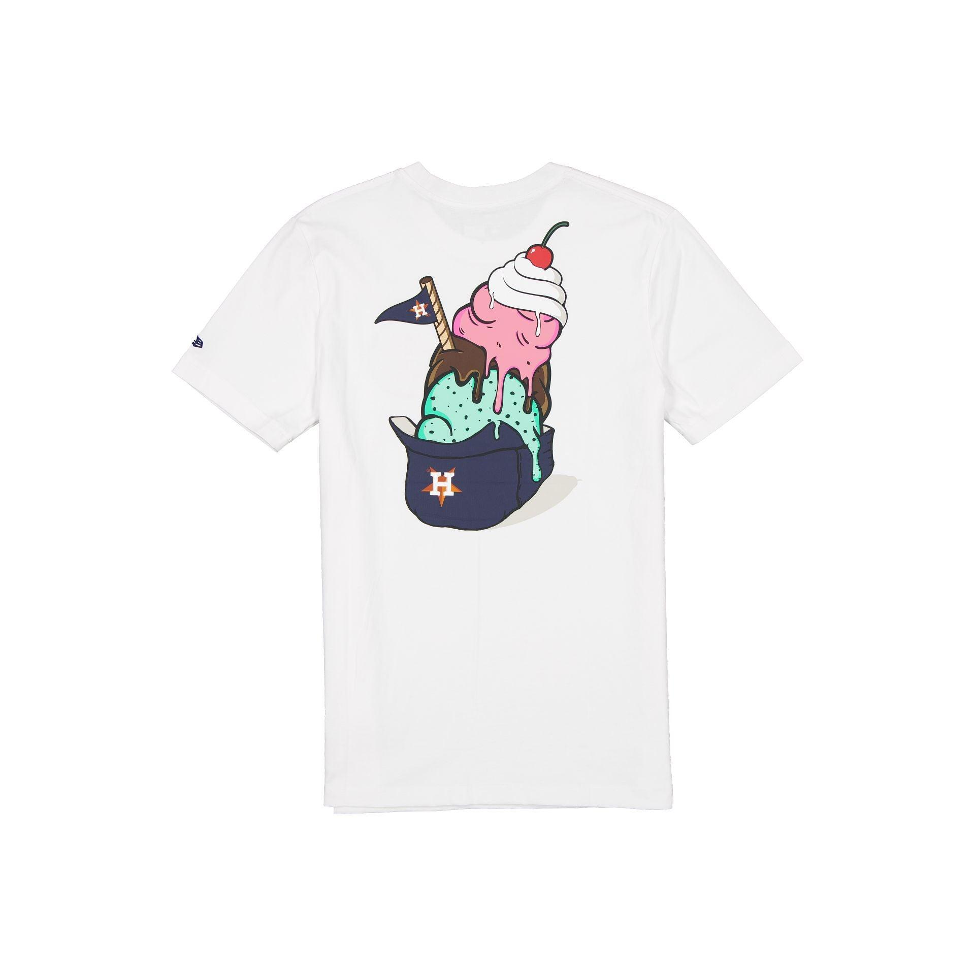 Houston Astros Game Day Ice Cream T-Shirt Male Product Image