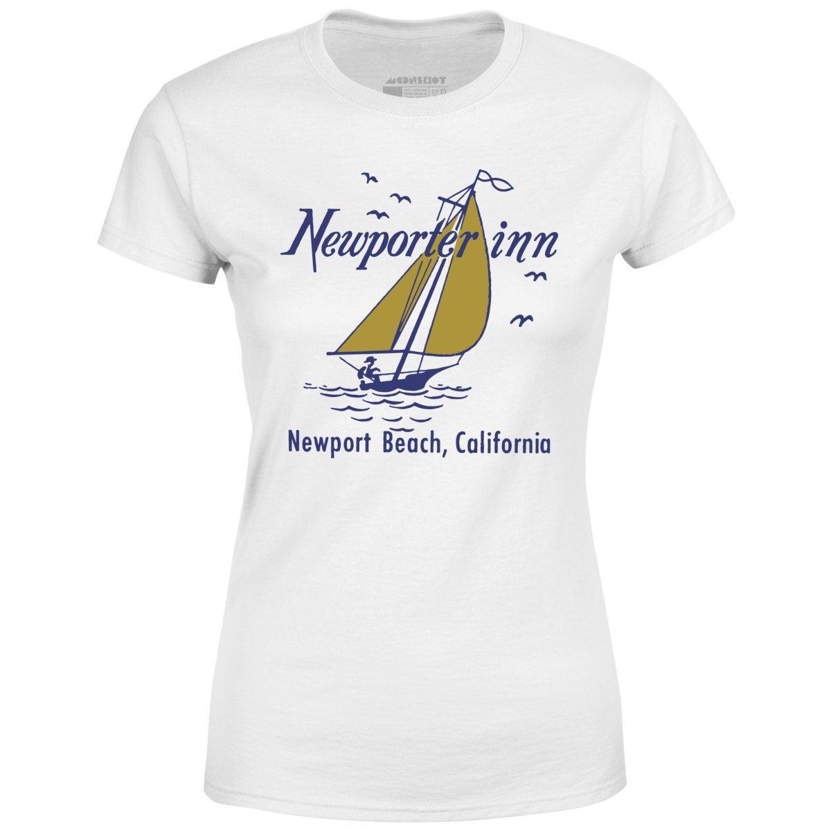The Newporter Inn v2 - Newport Beach, CA - Vintage Hotel - Women's T-Shirt Female Product Image