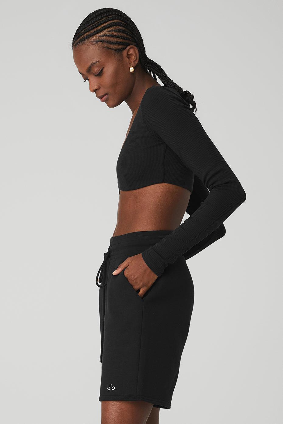 Alo Yoga | Ribbed Defined Long Sleeve Bra Product Image