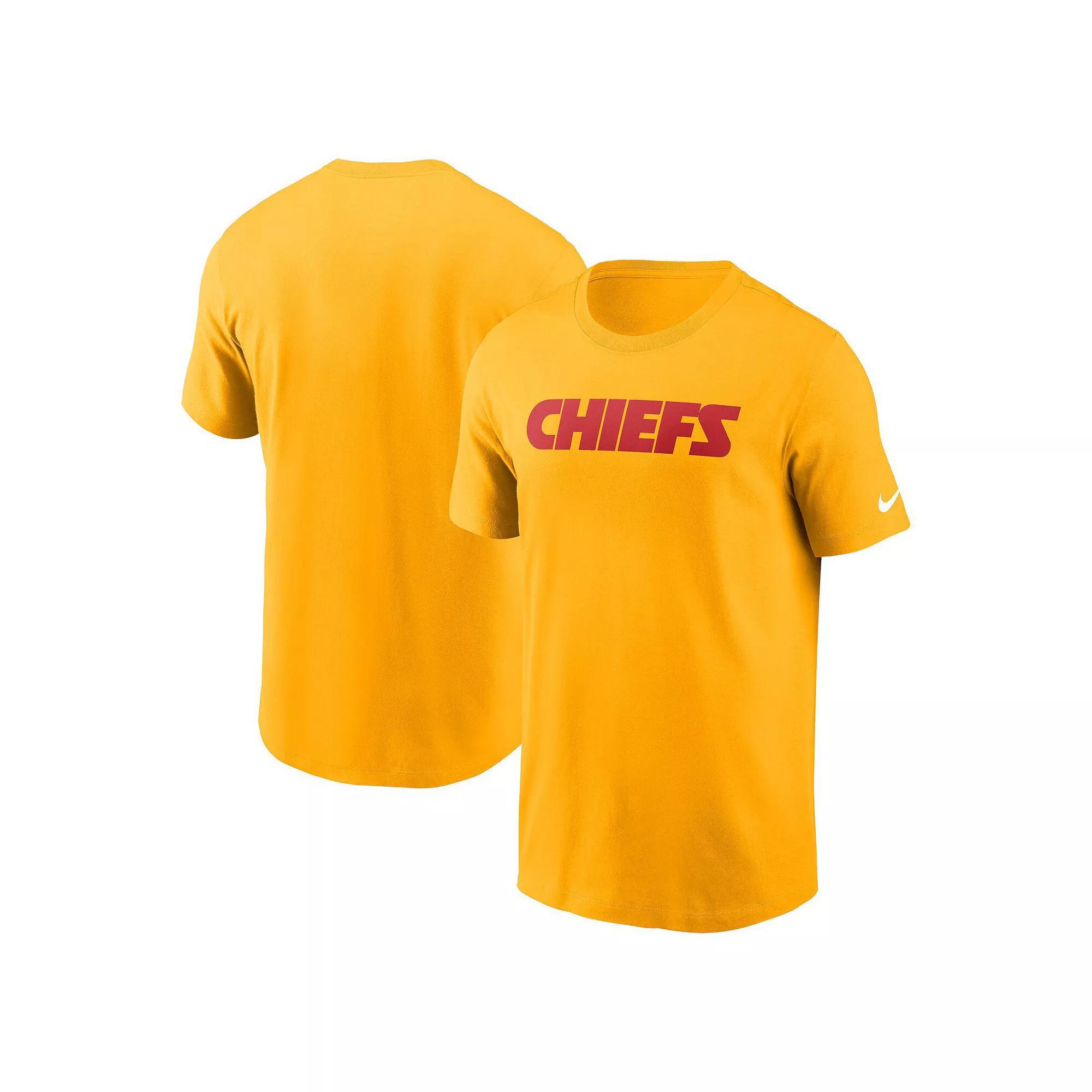 Mens Nike Kansas City Chiefs Primetime Wordmark Essential T-Shirt Product Image