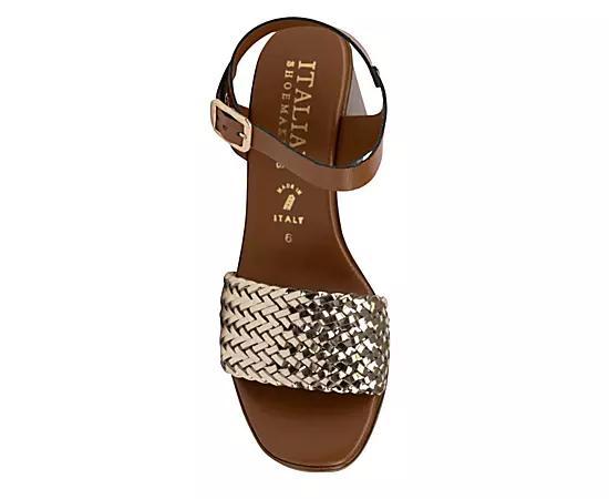 Italian Shoemakers Fritta Womens Dress Sandals White Product Image