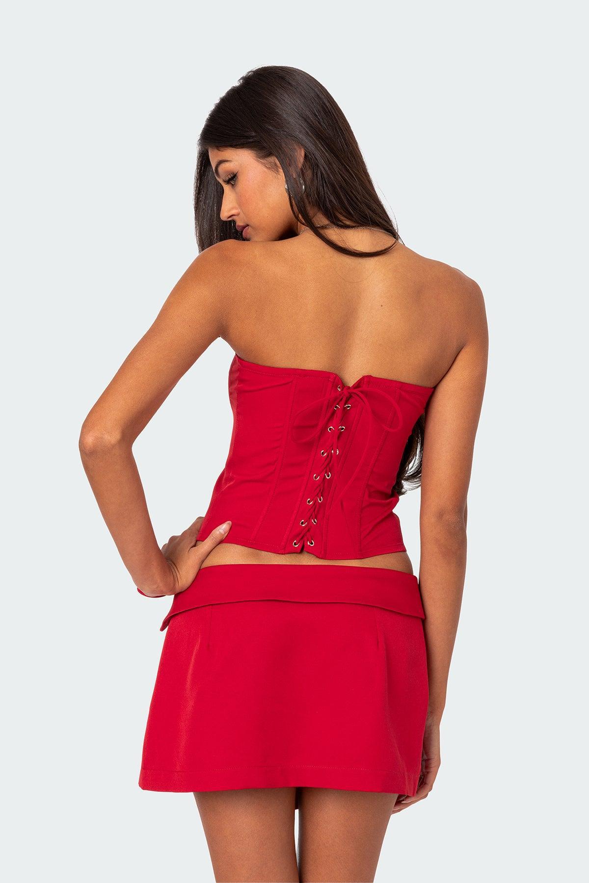 Selena Lace Up Corset Product Image