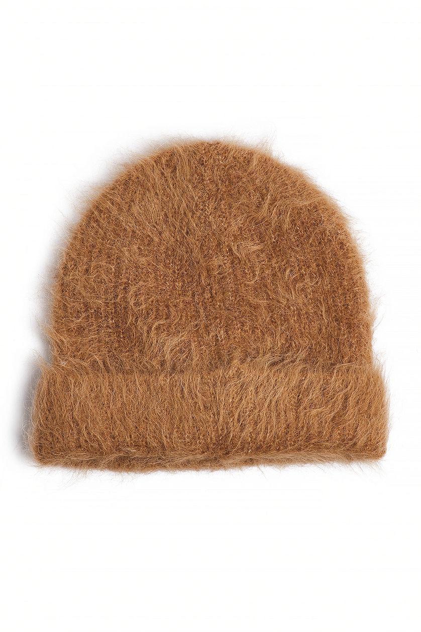 Alpaca Blend Hairy Beanie Product Image