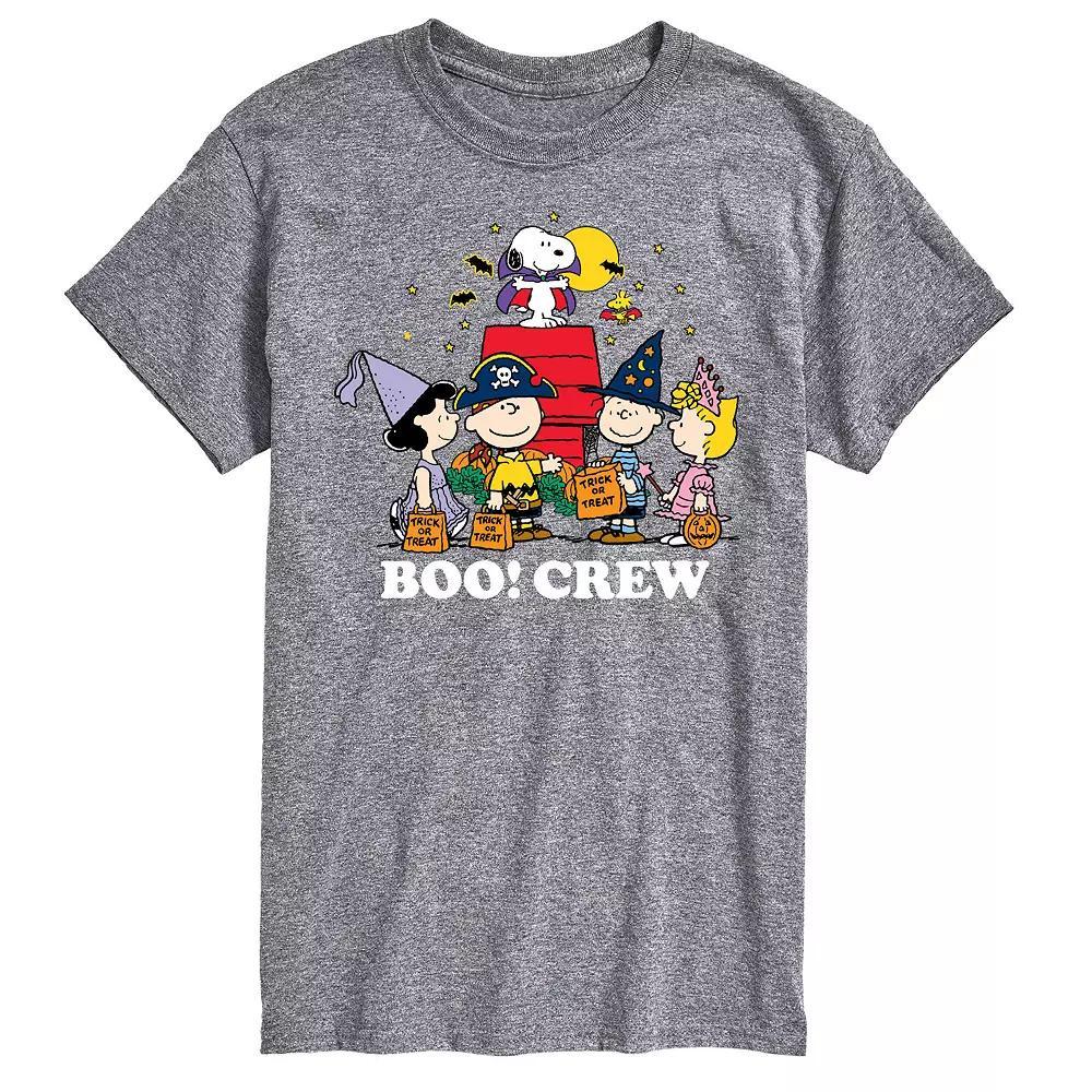 Big & Tall Peanuts Boo Crew Tee, Mens Product Image