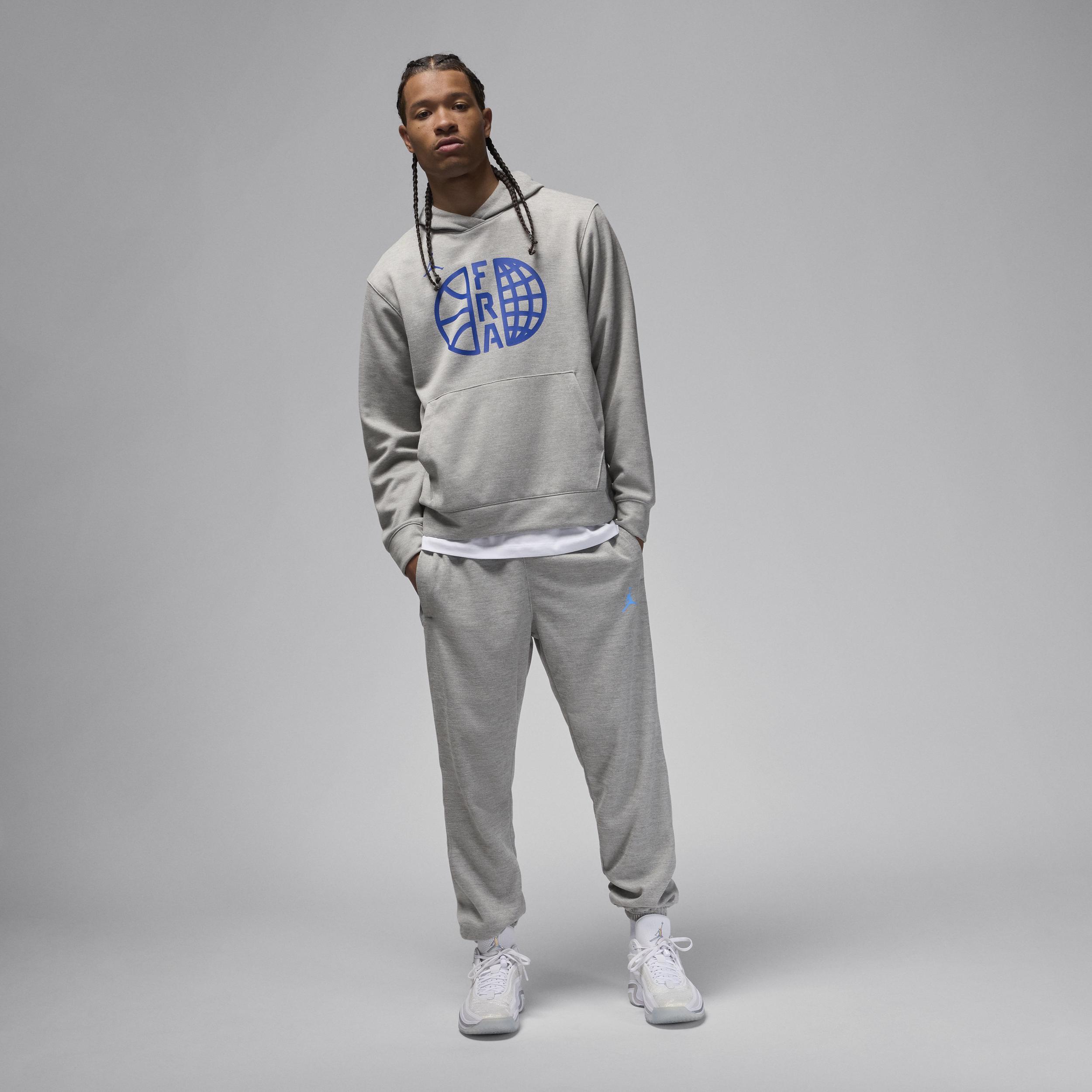 France Practice Men's Nike Basketball Fleece Hoodie Product Image