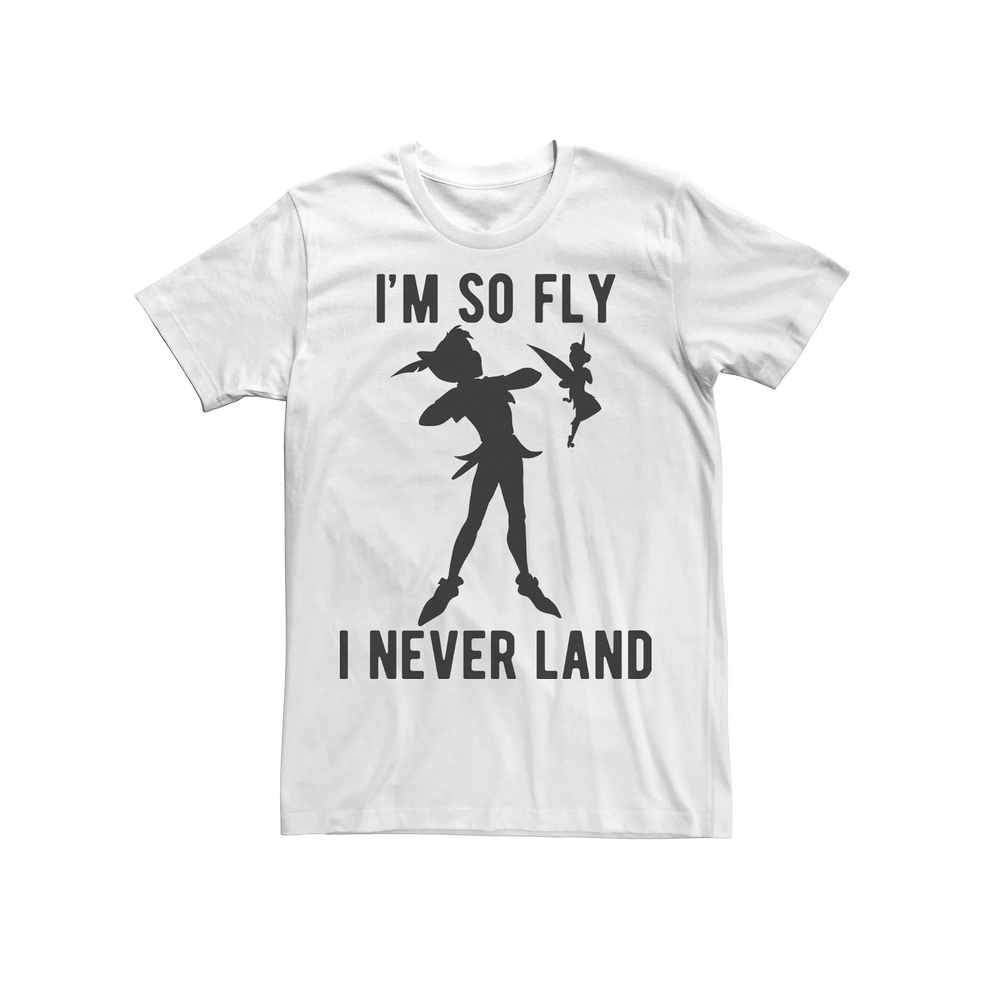 Mens Disneys Peter Pan Im So Fly I Never Land Tee Product Image