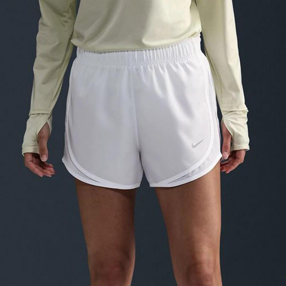 Women's Nike Tempo Dri-FIT Mid-Rise 3-in. Running Shorts, Size: XL, White Product Image