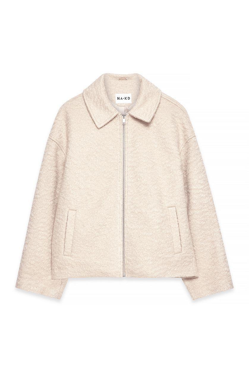 Boucle Zip Jacket Product Image