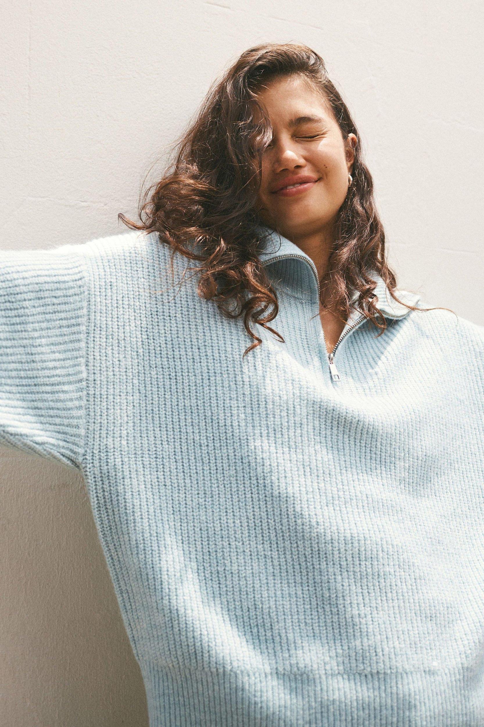 Luxe Half Zip Pullover Product Image