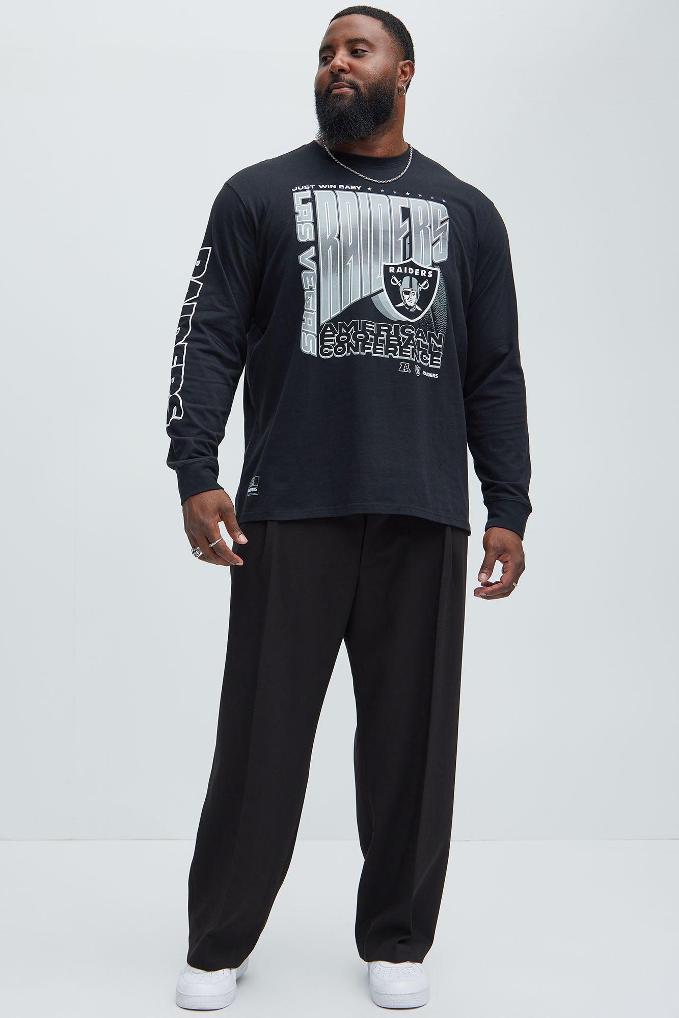 Raiders In Orbit Long Sleeve Tee - Black Product Image