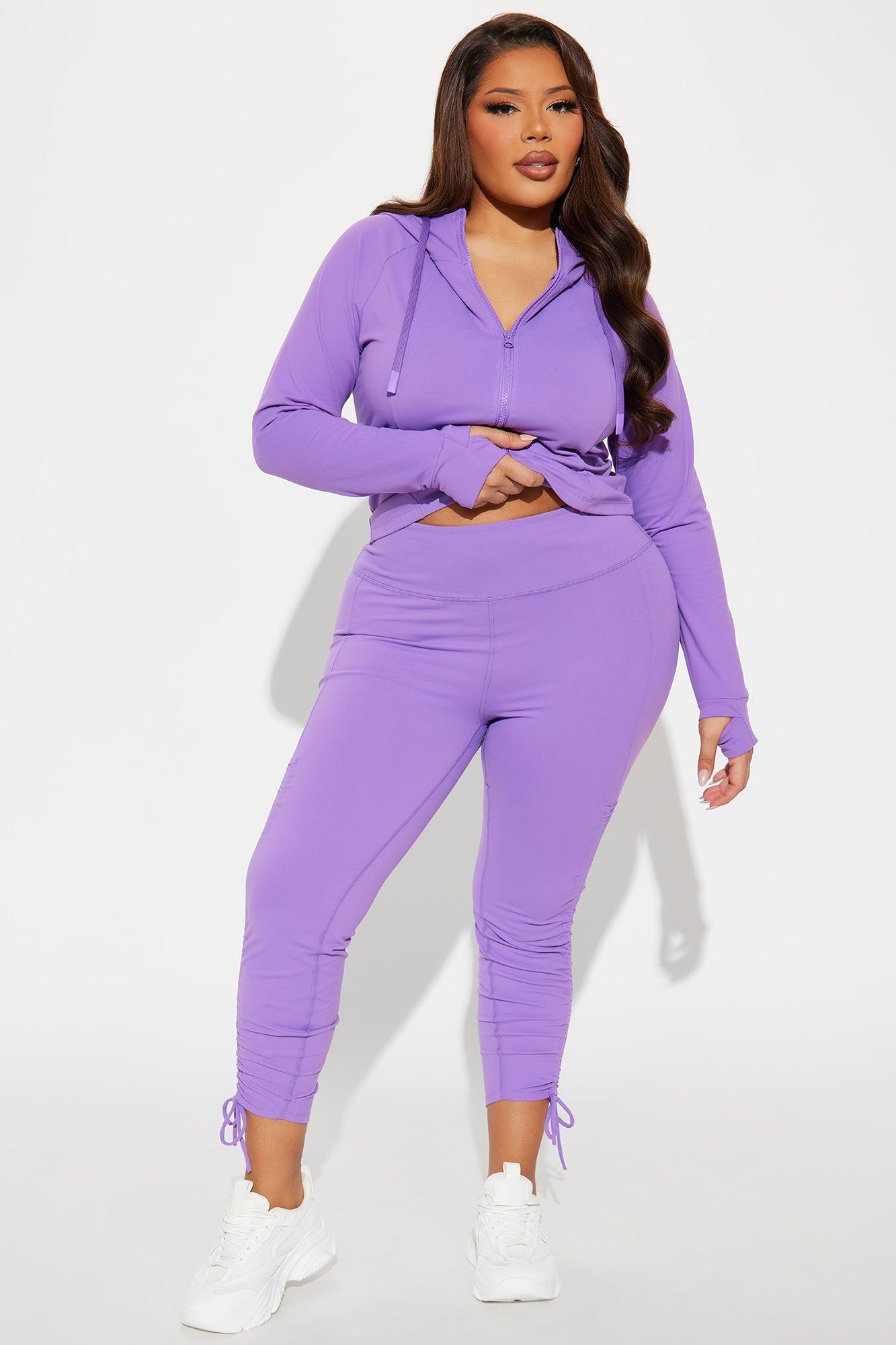 Extend Super Soft Active Capri Legging - Lavender Product Image