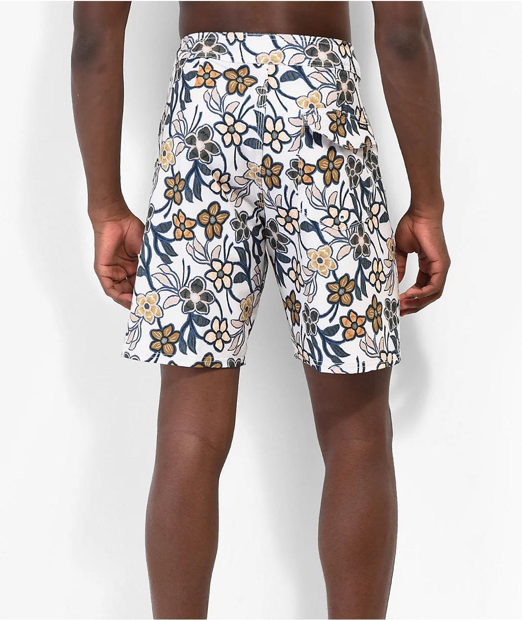 RVCA VA Silver Floral Board Shorts Product Image
