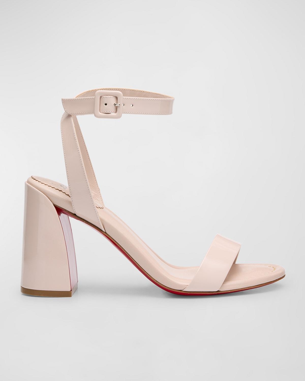 Womens Miss Sabina 85MM Patent Leather Sandals Product Image