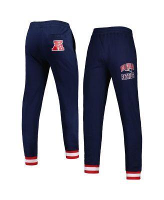 Men's Starter Navy New England Patriots Blitz Fleece Jogger Pants, Size: XL, Blue Product Image