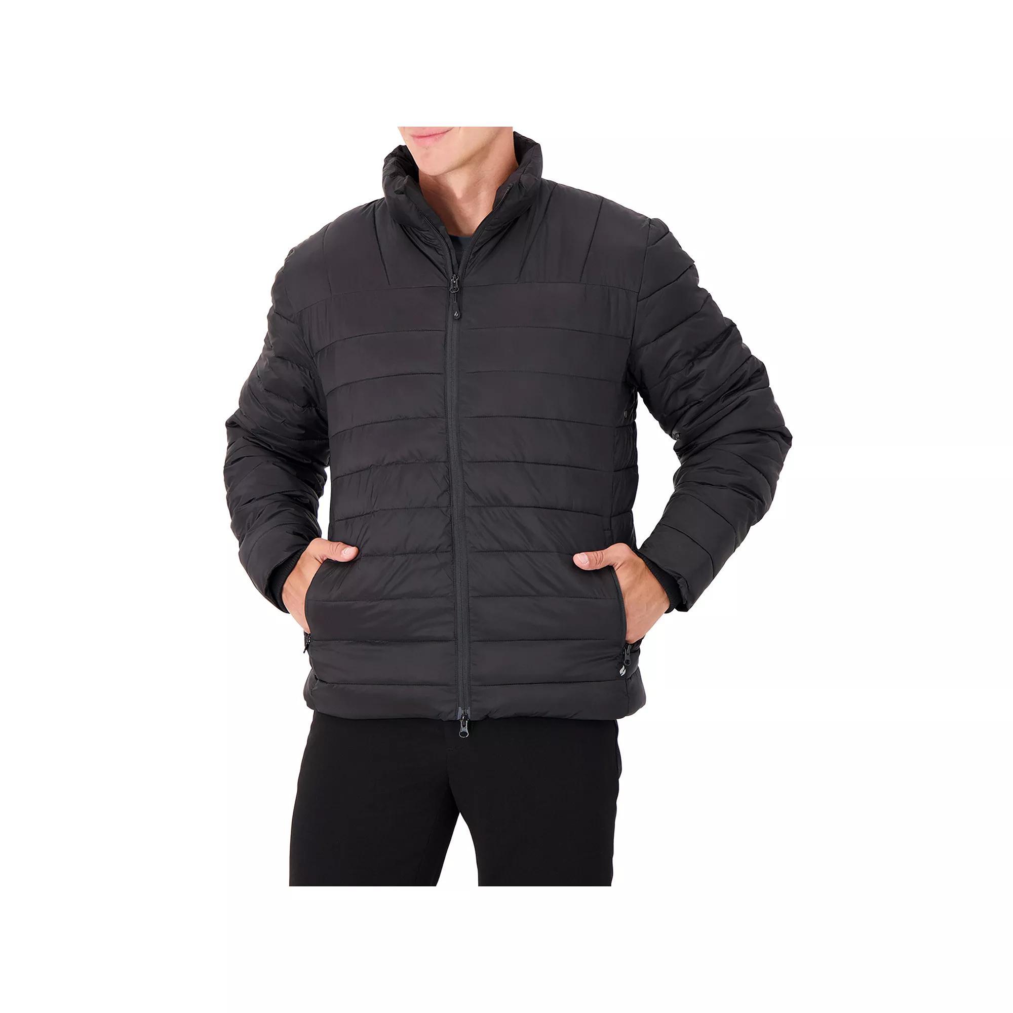 Men's Heat Holders Heatweaver Lined Puffer Jacket, Size: XL, Black Product Image