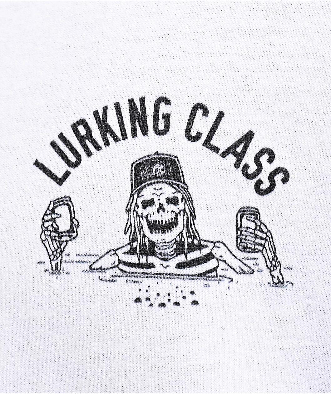 Lurking Class by Sketchy Tank Living The Dream White T-Shirt Product Image