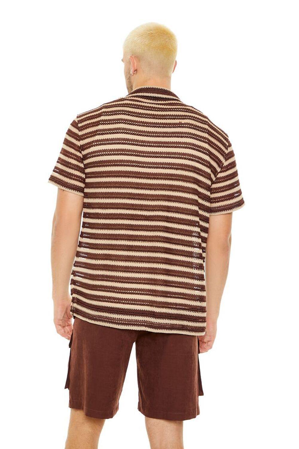 Crochet Striped Shirt | Forever 21 Product Image