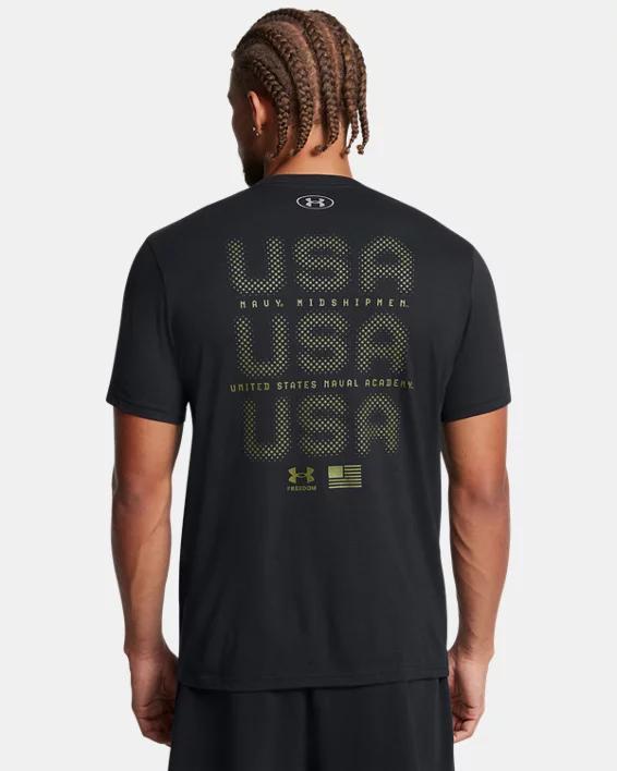 Men's UA Performance Cotton Collegiate T-Shirt Product Image