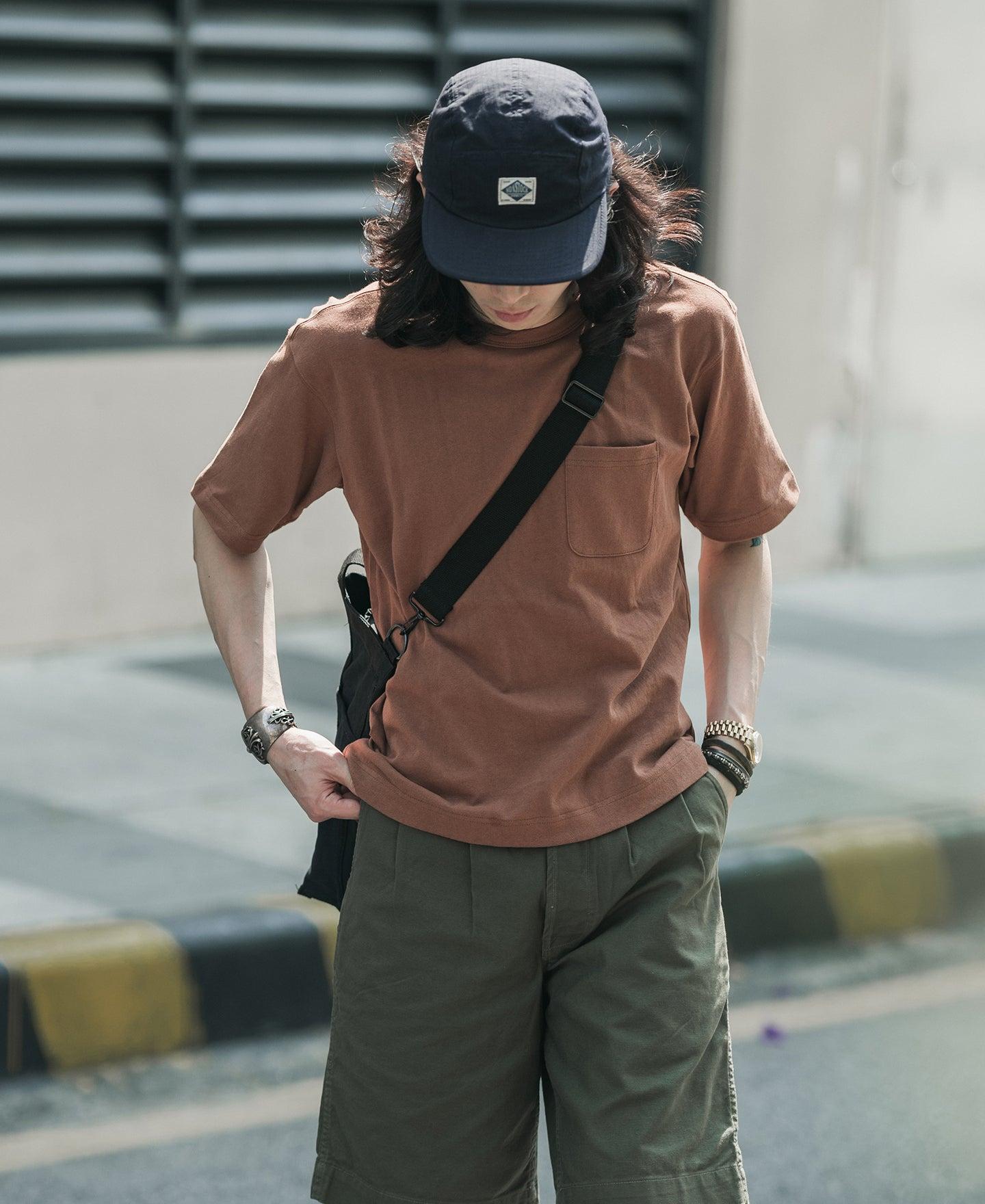 7.5 oz Ripstop Cotton 5 Panel Cap - Navy Product Image