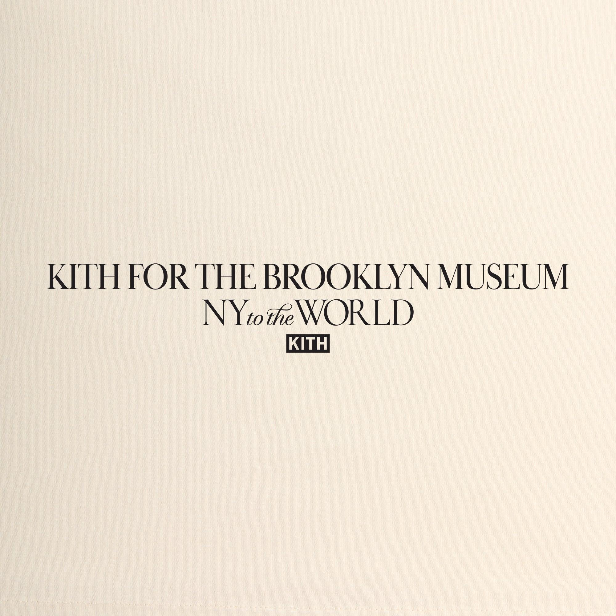 Kith for the Brooklyn Museum Sketch Tee - Sandrift Male Product Image