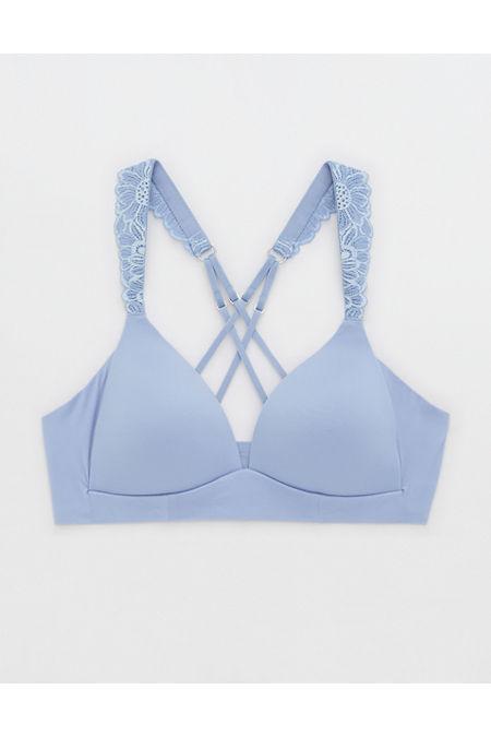 Sunnie Bloom Lace Strap Wireless Lightly Lined Bra Women's Product Image