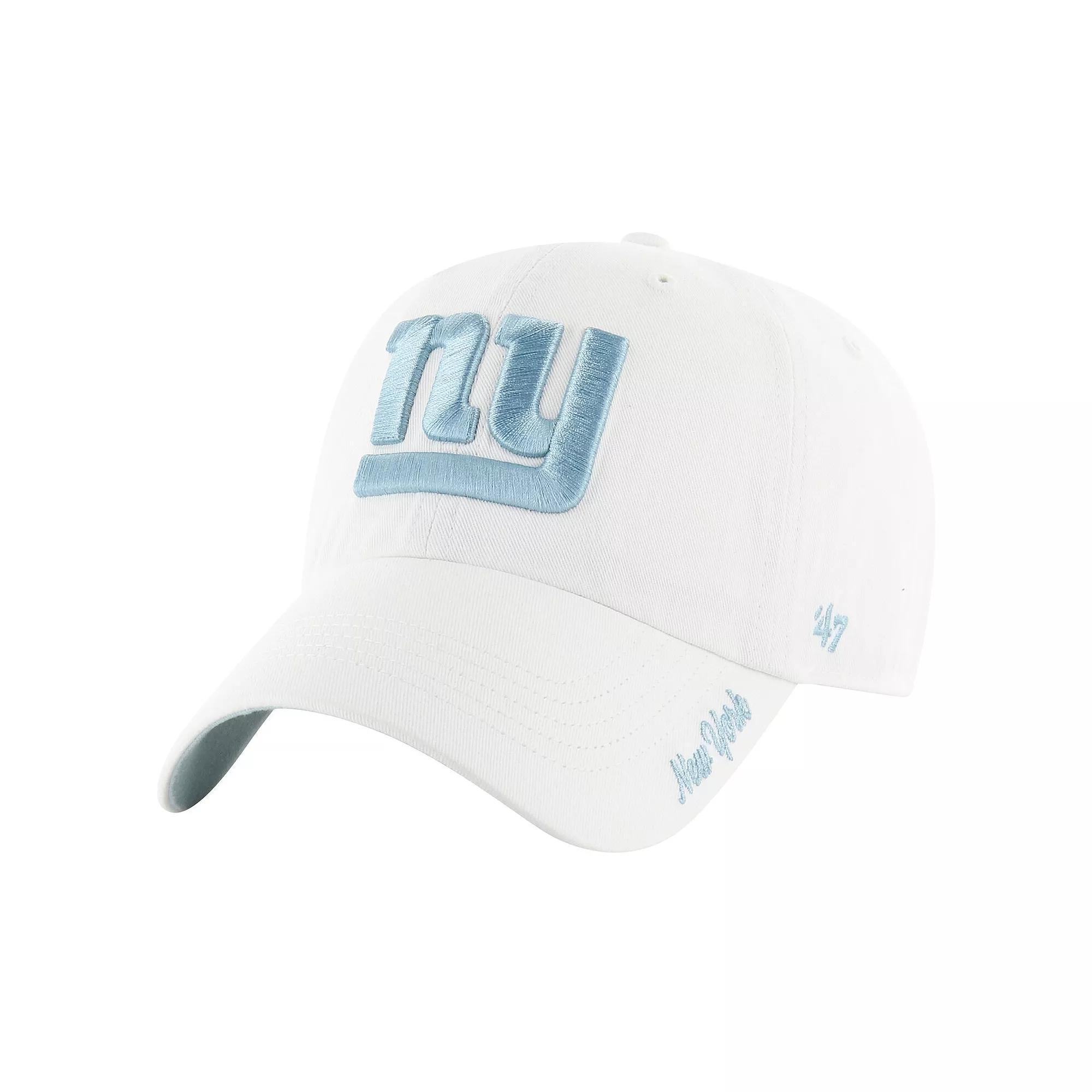 Womens 47 New York Giants Ballpark Cheer Clean Up Adjustable Hat Product Image