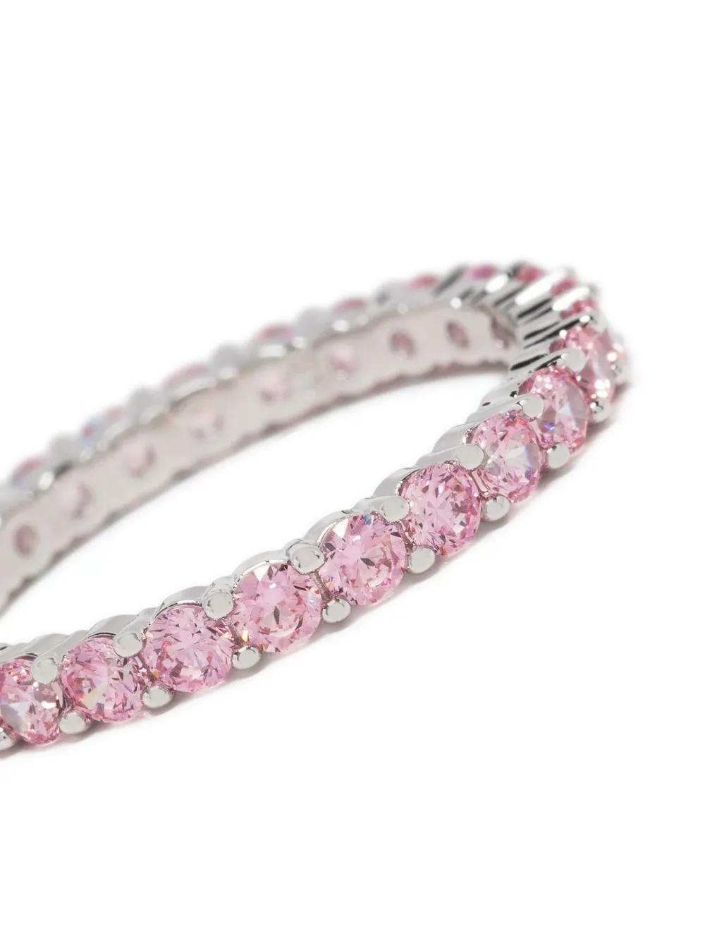 round cut gem embellished ring Product Image