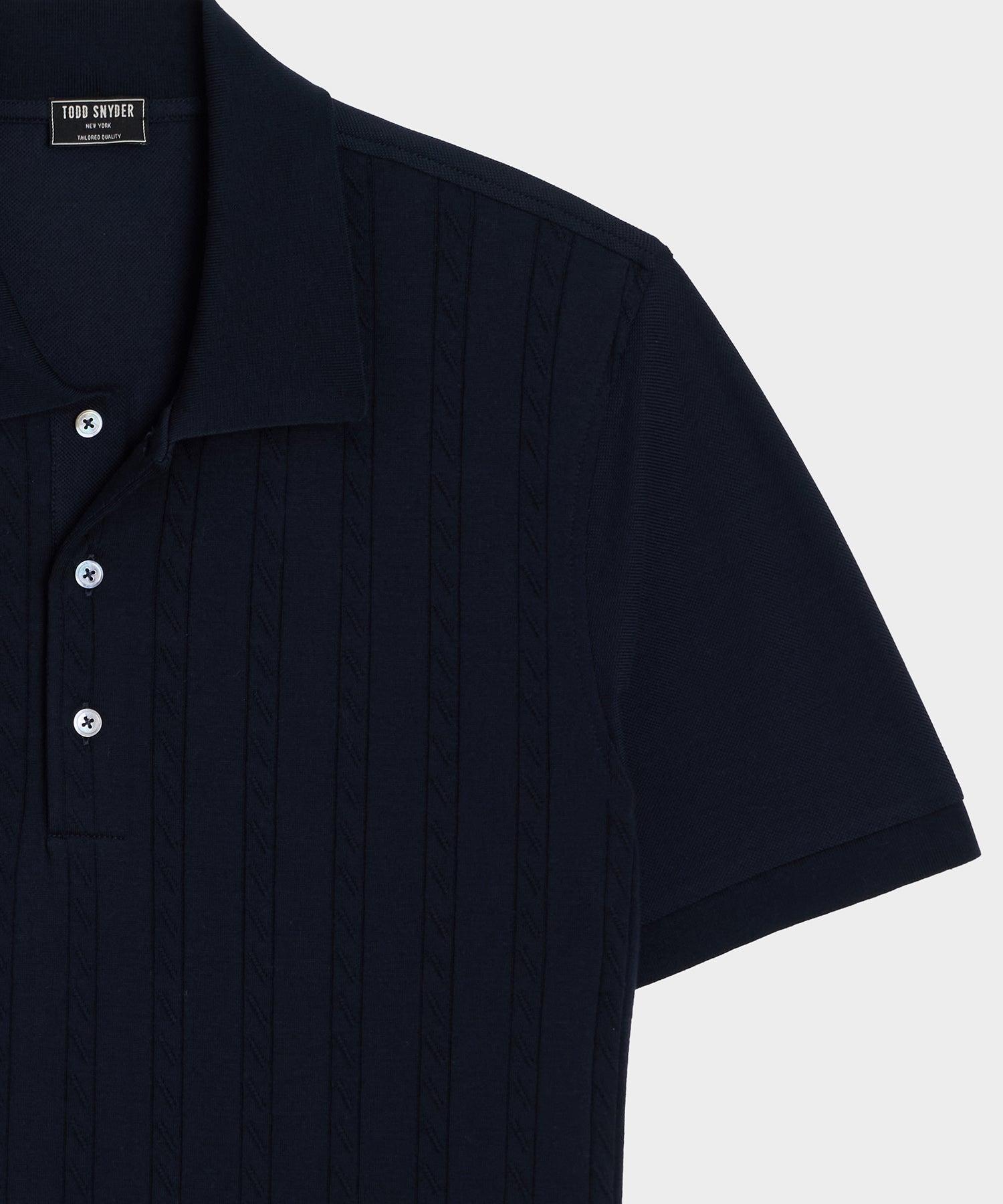 Cotton Cable Polo Product Image
