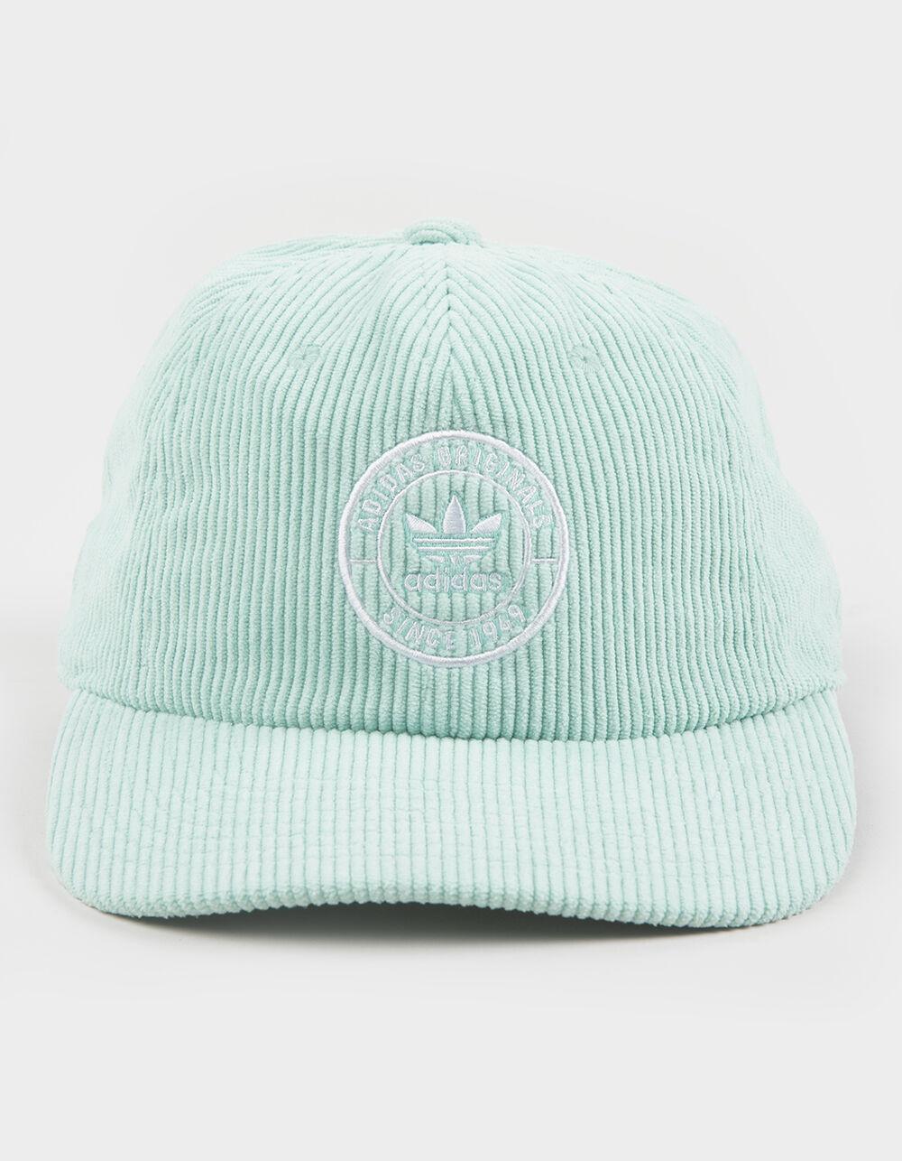 ADIDAS Resort Cord Strapback Hat - LT GREEN Product Image