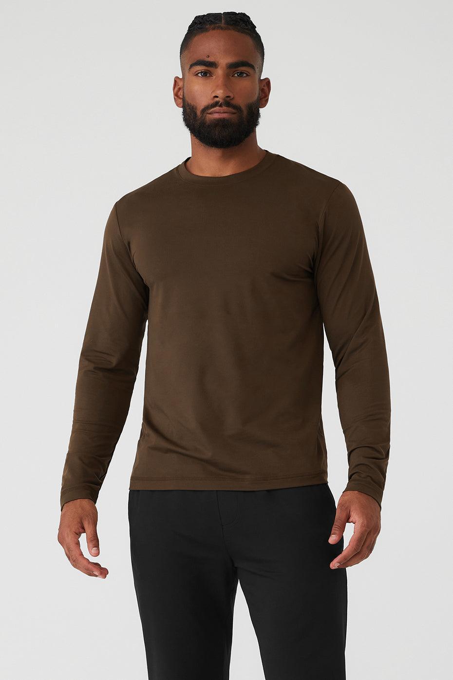 Conquer Reform Crewneck Long Sleeve - Espresso Male Product Image