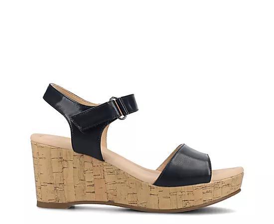 Journee Collection Womens Ranae Wedge Sandal Product Image