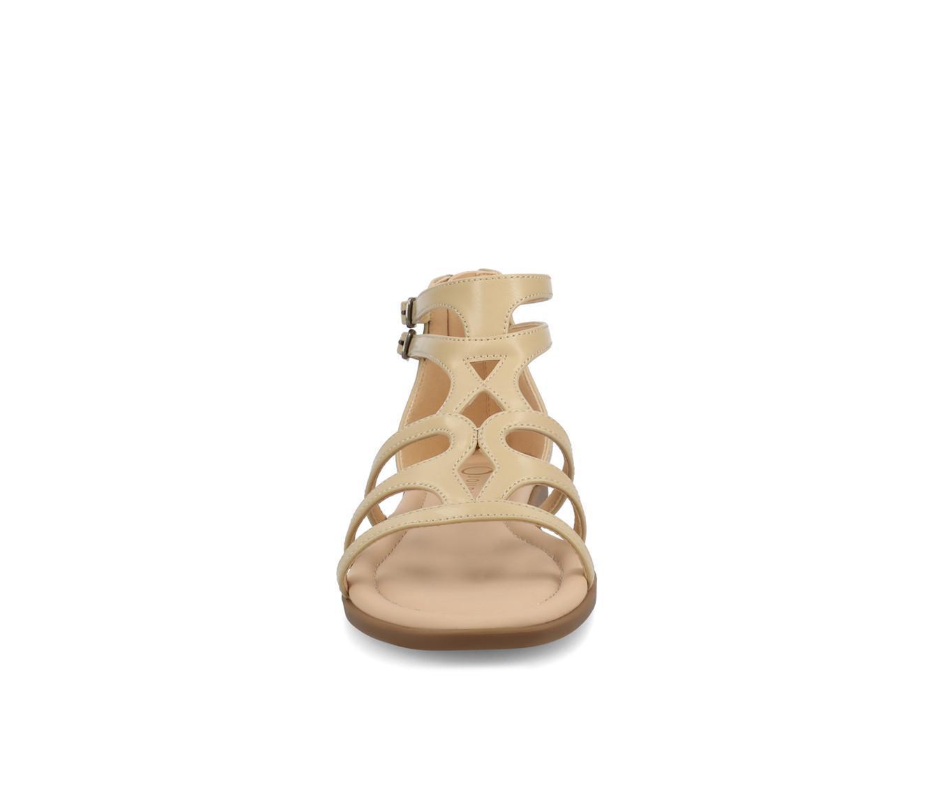 Women's Journee Collection Genneva Flat Sandals Product Image