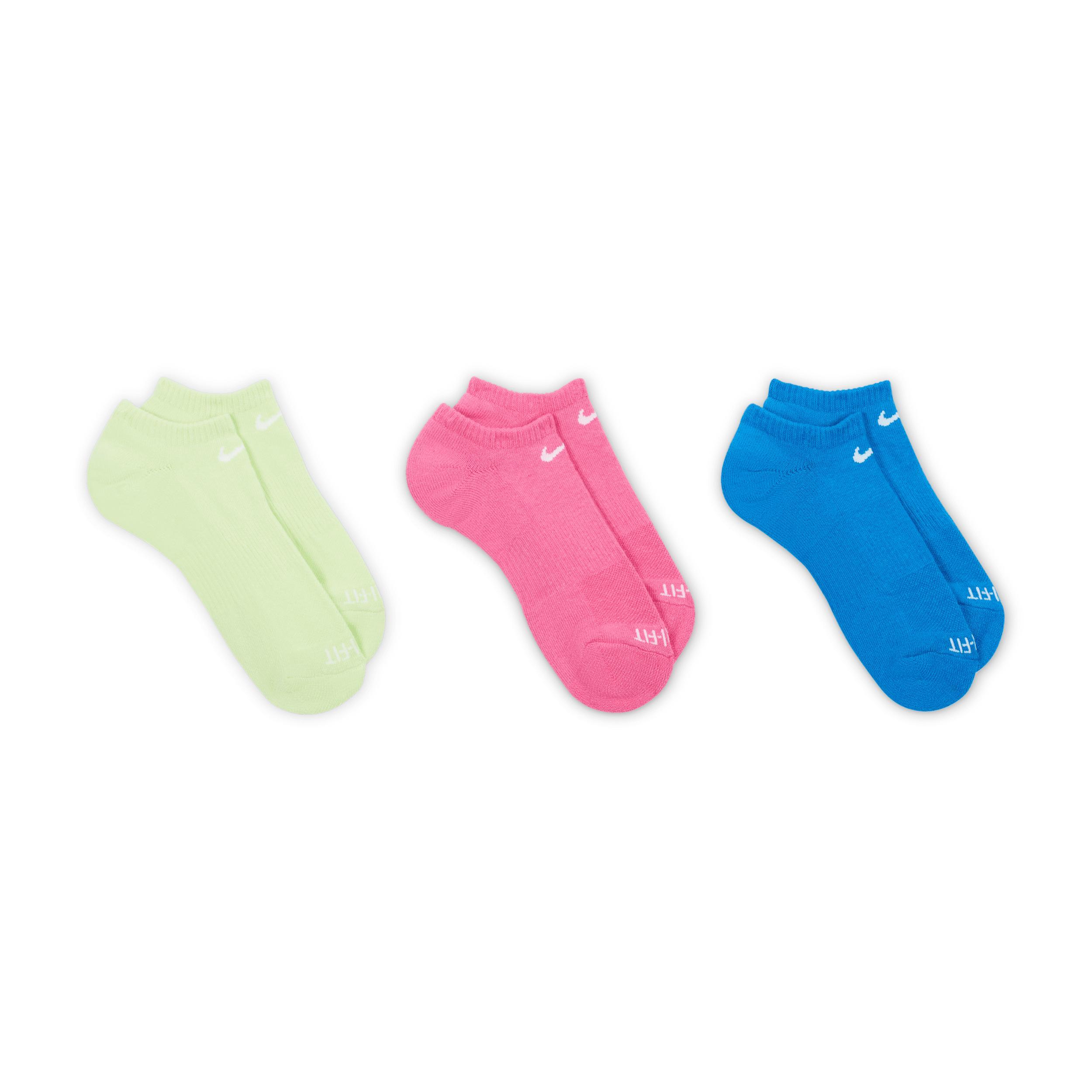 Nike Unisex Everyday Plus Cushion Training No-Show Socks (3 Pairs) Product Image
