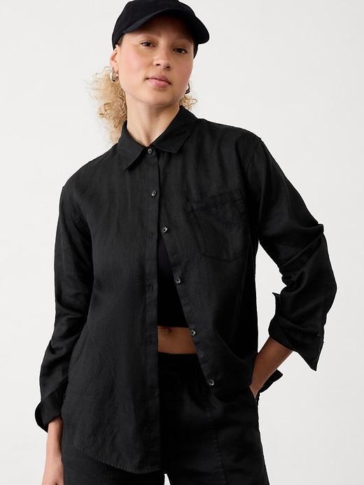 Retreat Linen Top Product Image