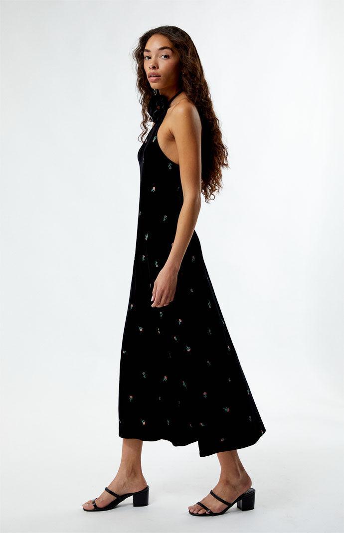 High Neck Flower Dress WeWoreWhat Product Image