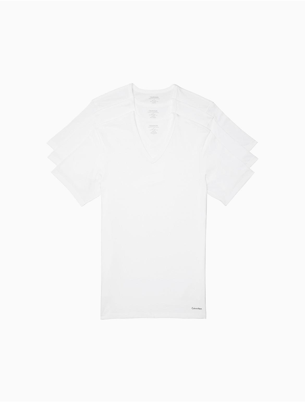 Calvin Klein Short-Sleeve V-Neck Tee - Pack of 3 Product Image